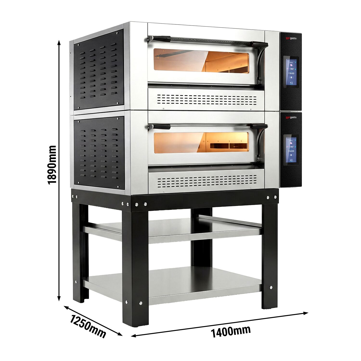 Gaasipitsaahi 9+9×Ø30cm puuteekraan
