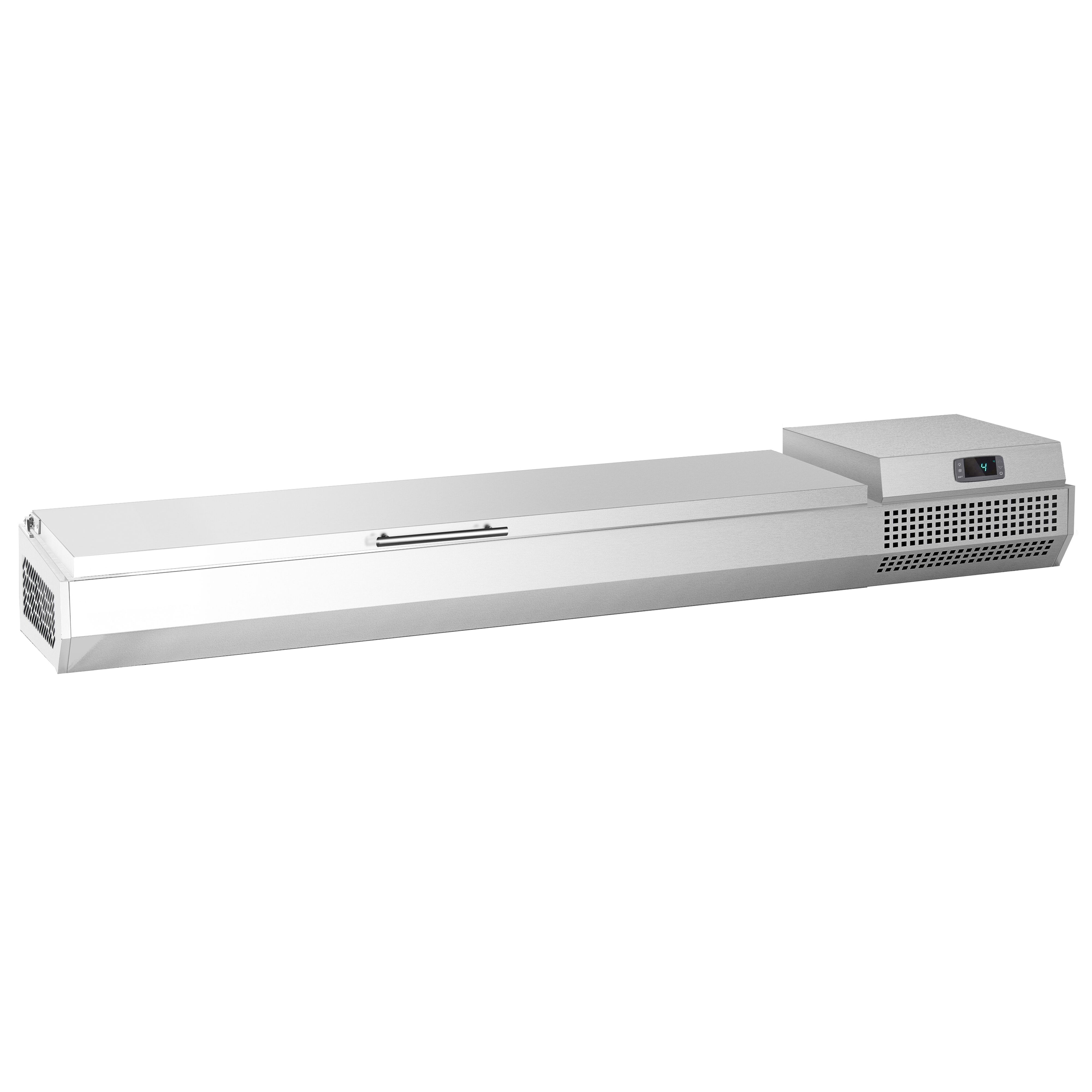GN külmlett 1733 × 413 mm, 6 × GN 1/3
