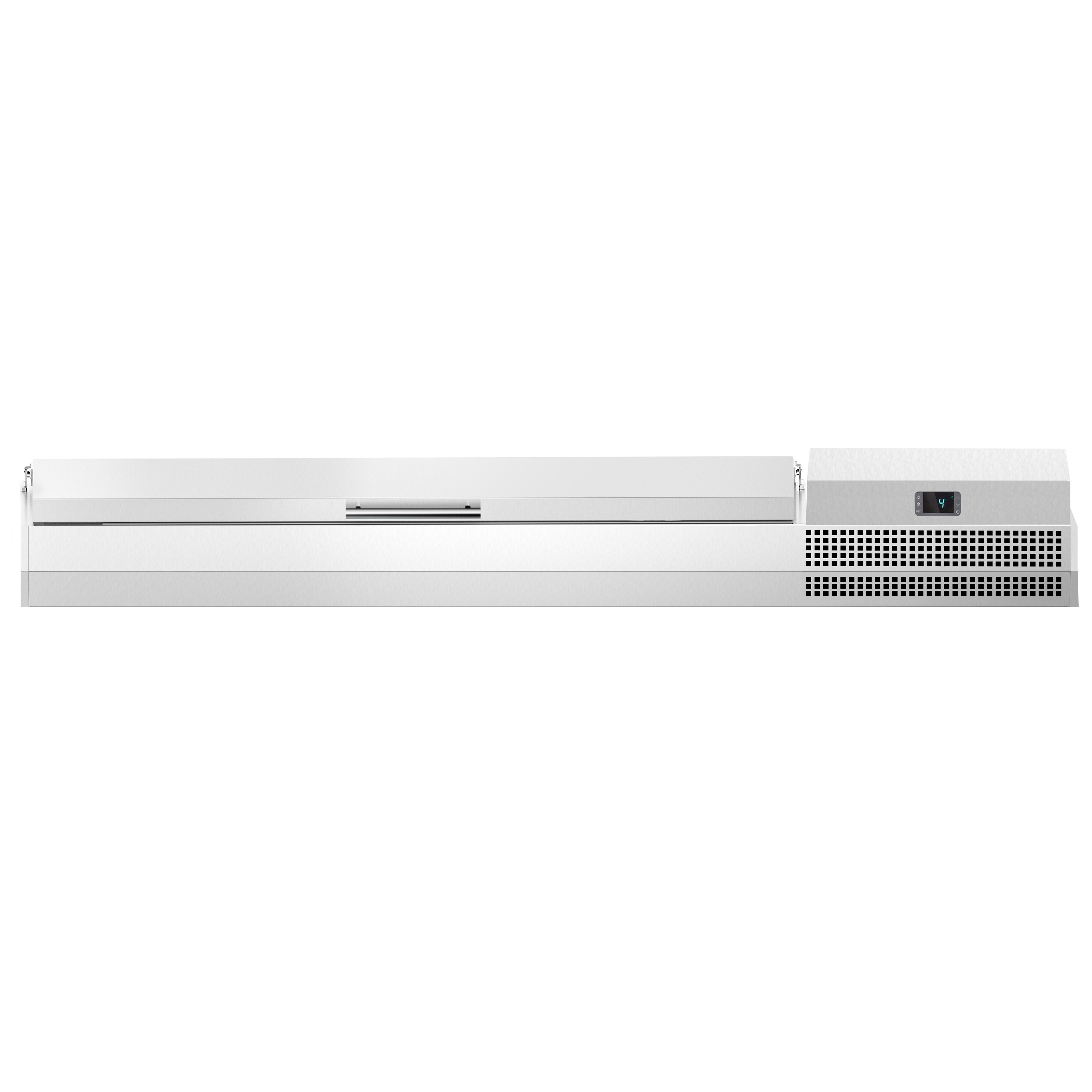GN külmlett 1733 × 413 mm, 6 × GN 1/3