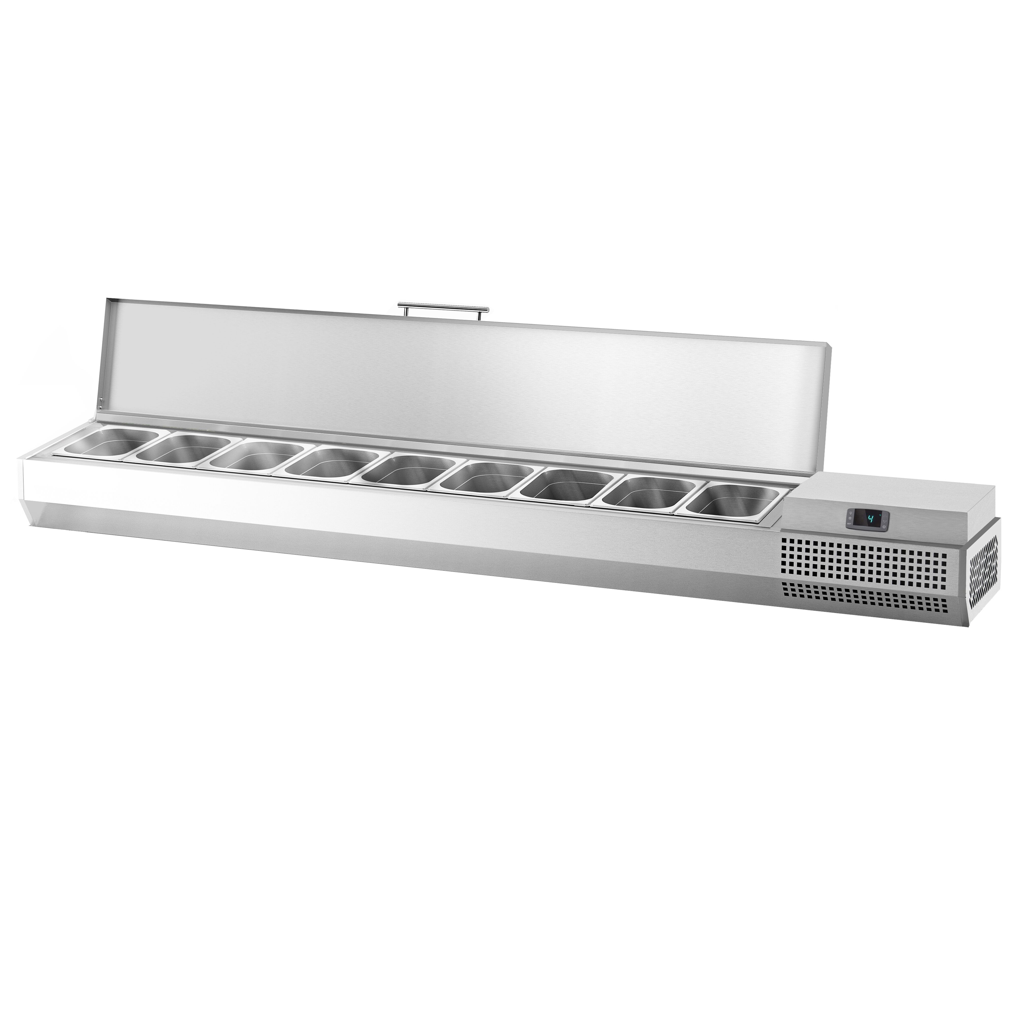GN külmlett 1976 × 353 mm, 9 × GN 1/4