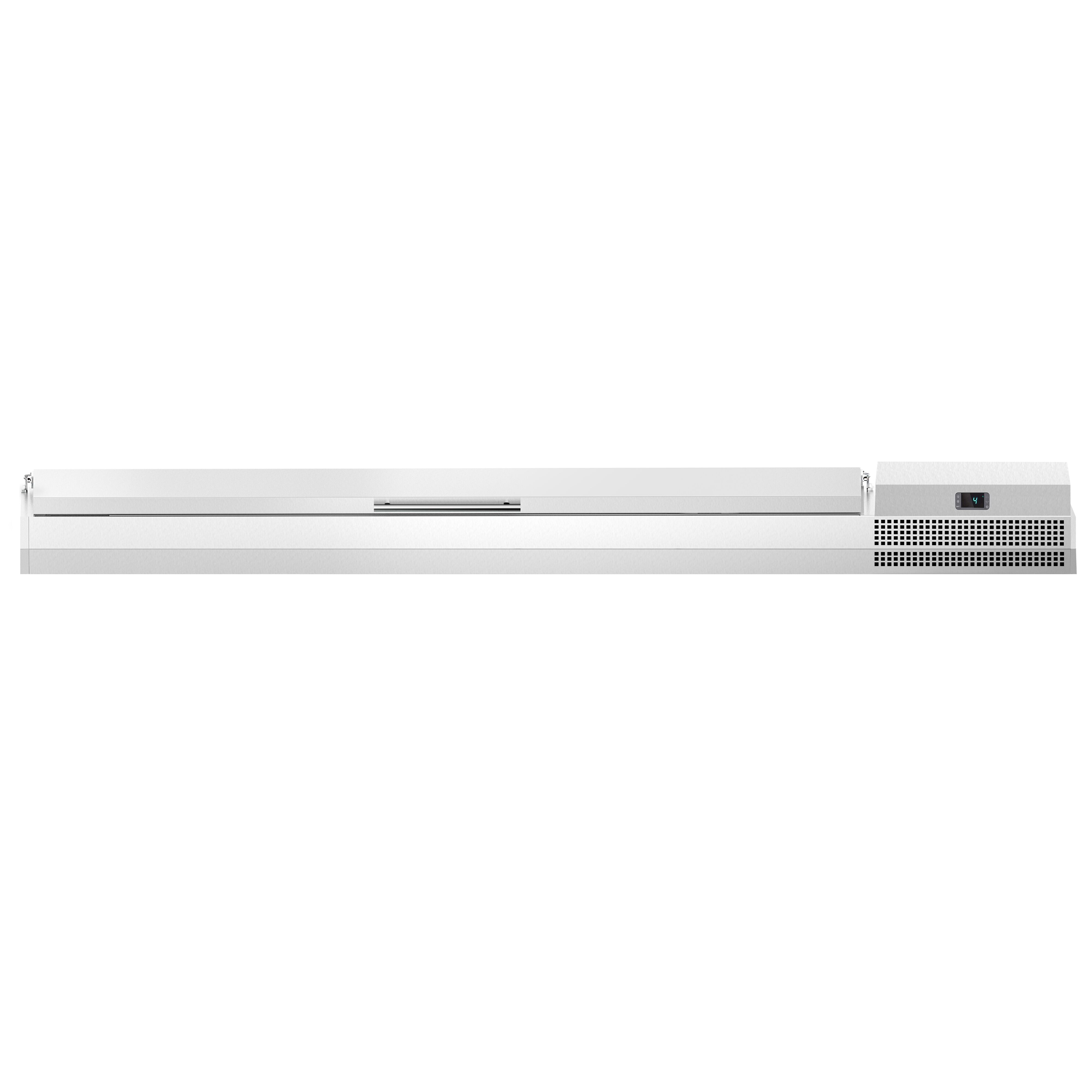 GN külmlett 2300 × 353 mm, 11 × GN 1/4