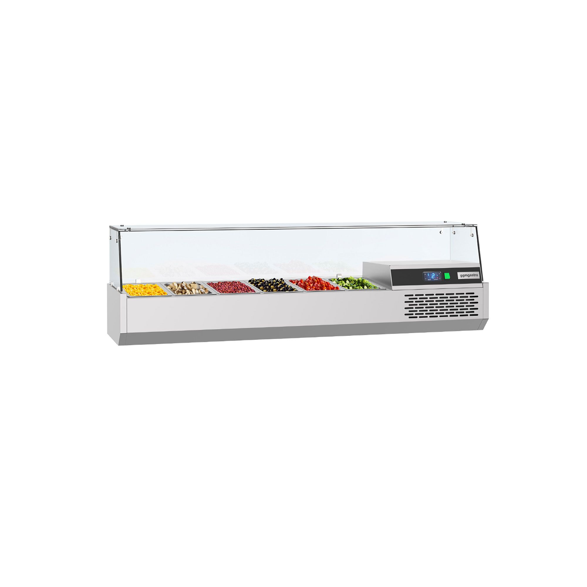 GN külmlett 1550 × 390 mm, 6 × GN 1/3
