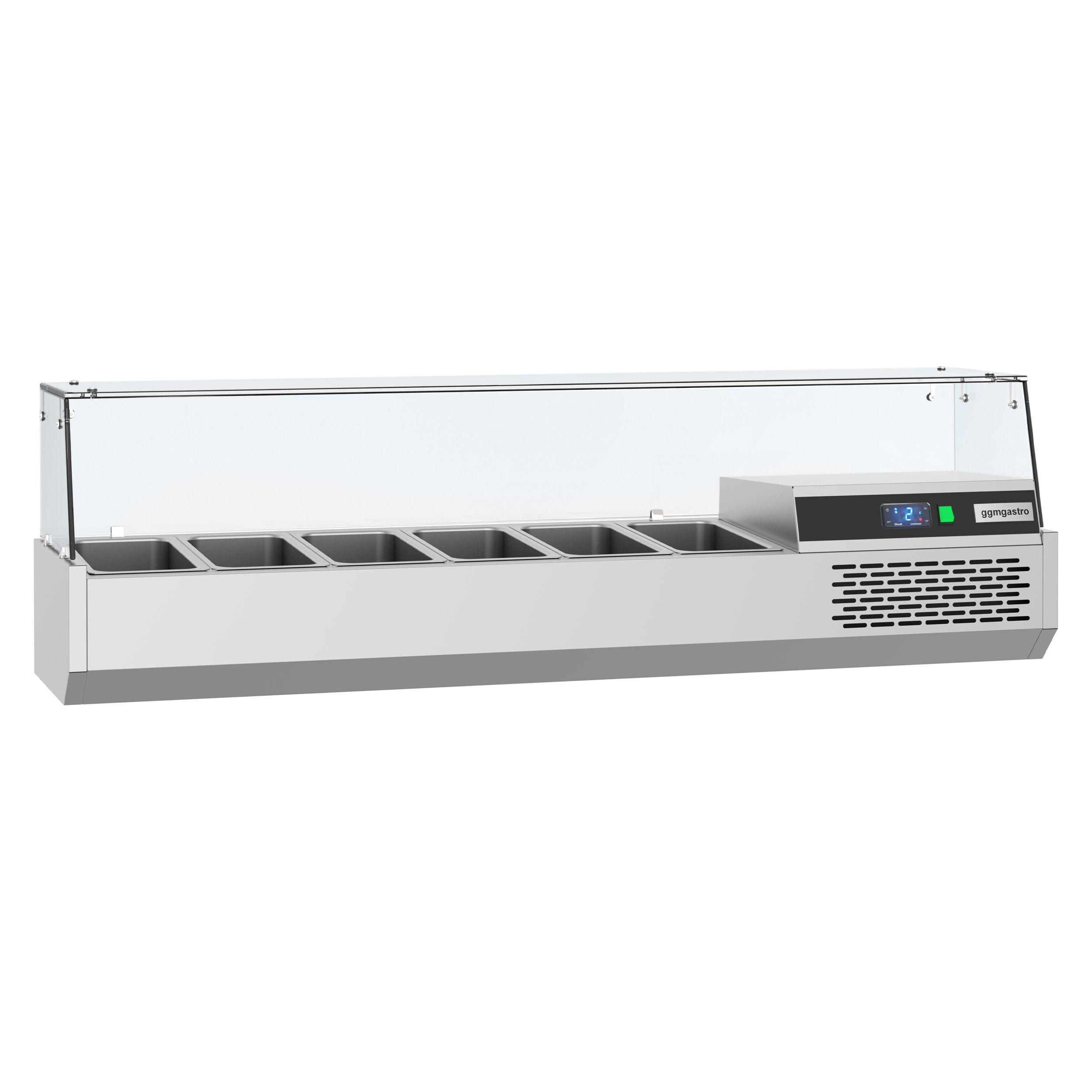 GN külmlett 1550 × 390 mm, 6 × GN 1/3