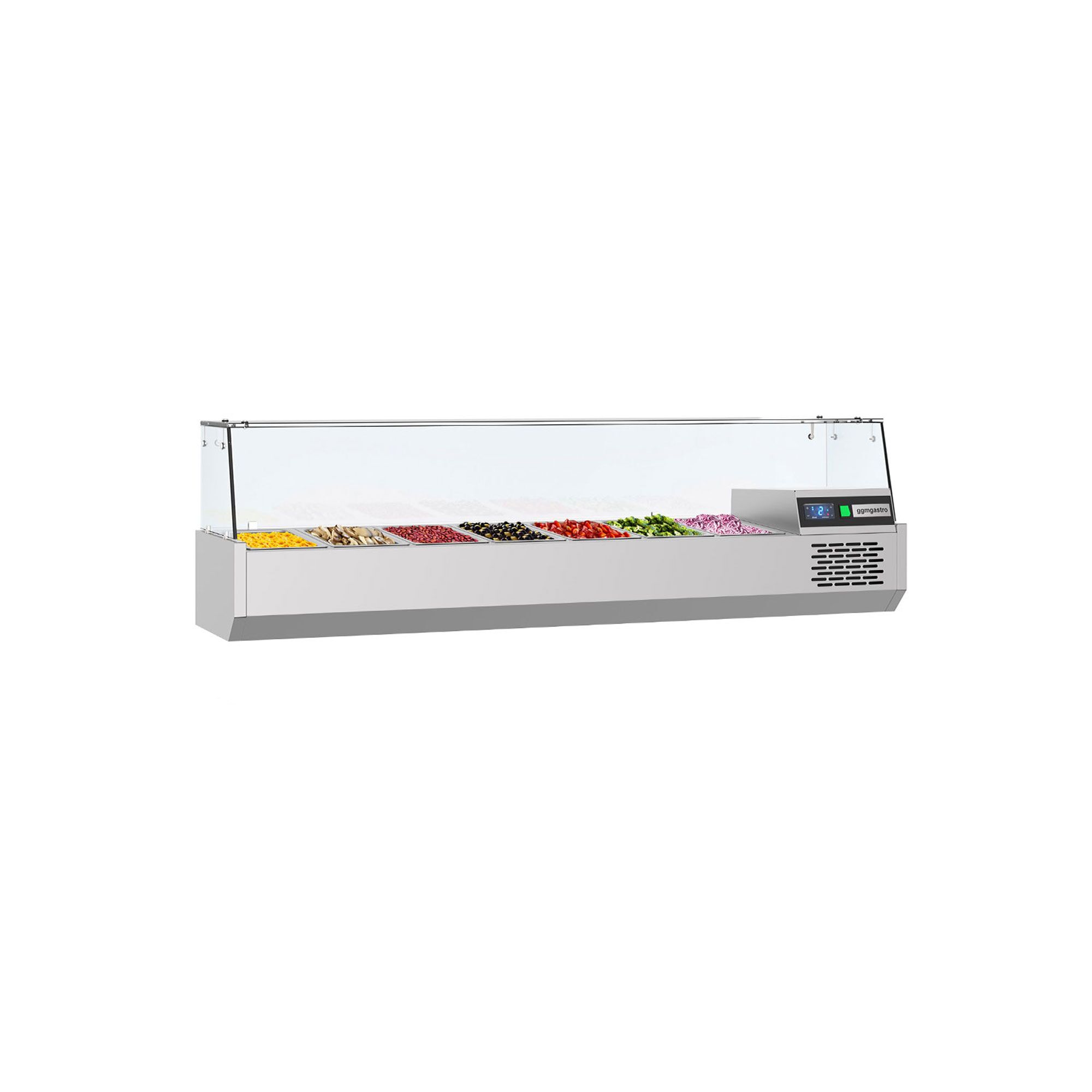 GN külmlett 1600 × 460 mm, 6 × GN 1/3