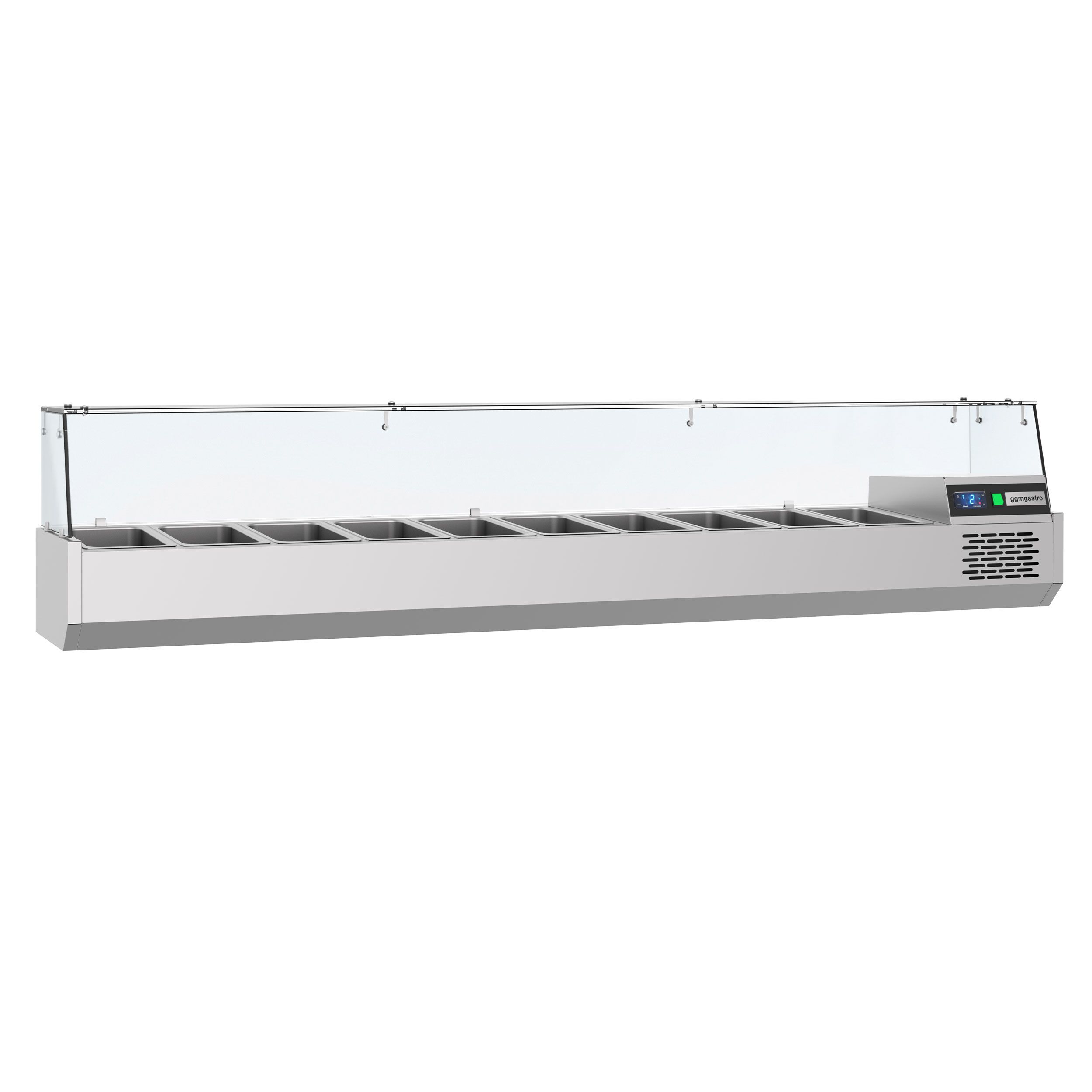 GN külmlett 2150 × 460 mm, 10 × GN 1/3