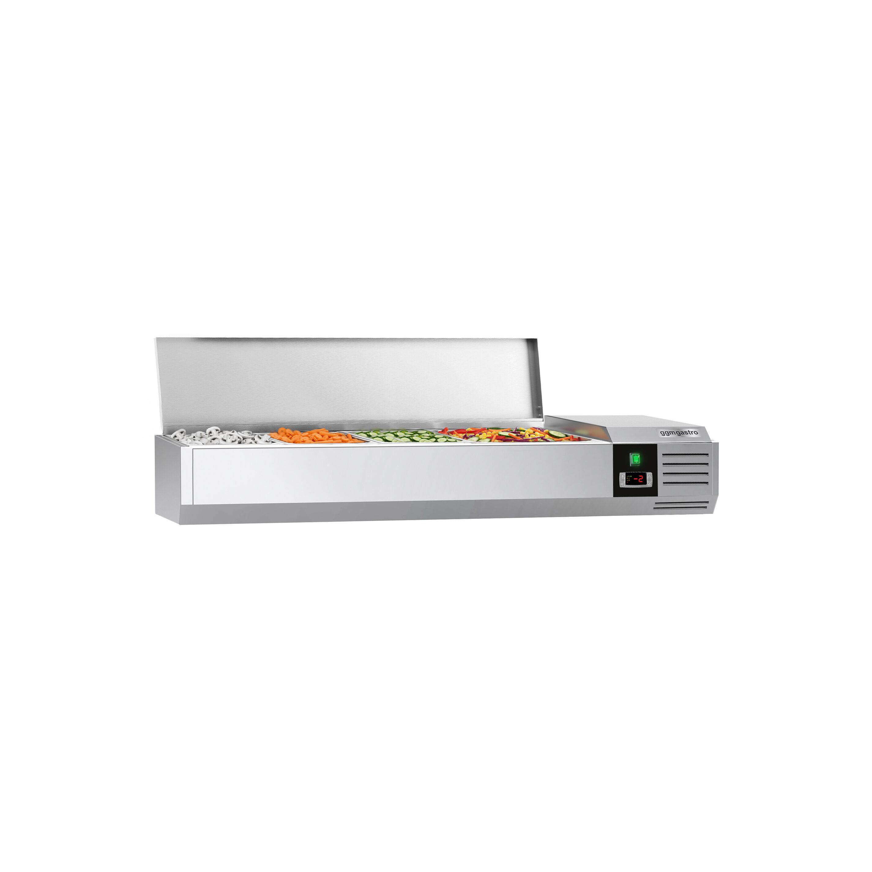 GN külmlett 1200 × 395 mm, 4 × GN 1/3