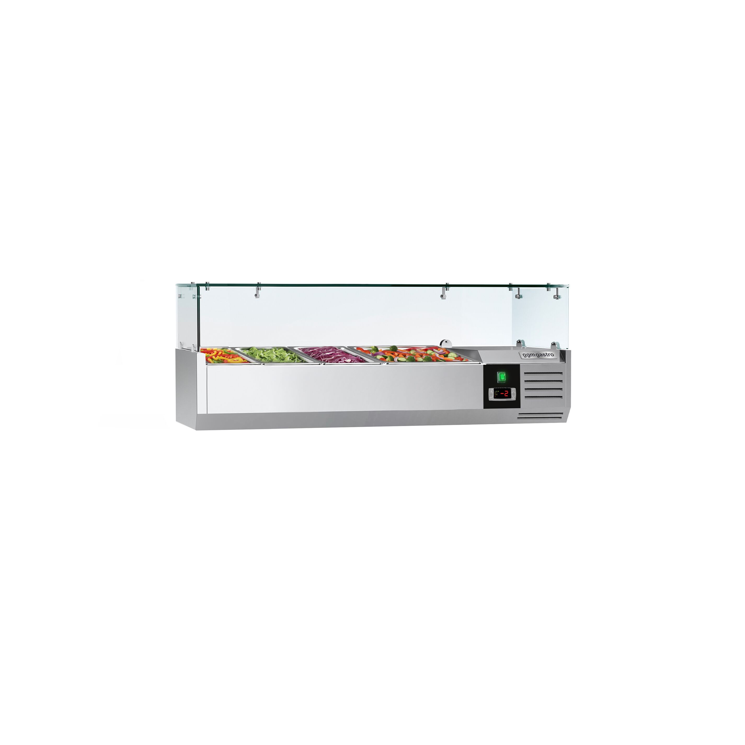 GN külmlett 1200 × 395 mm, 4 × GN 1/3