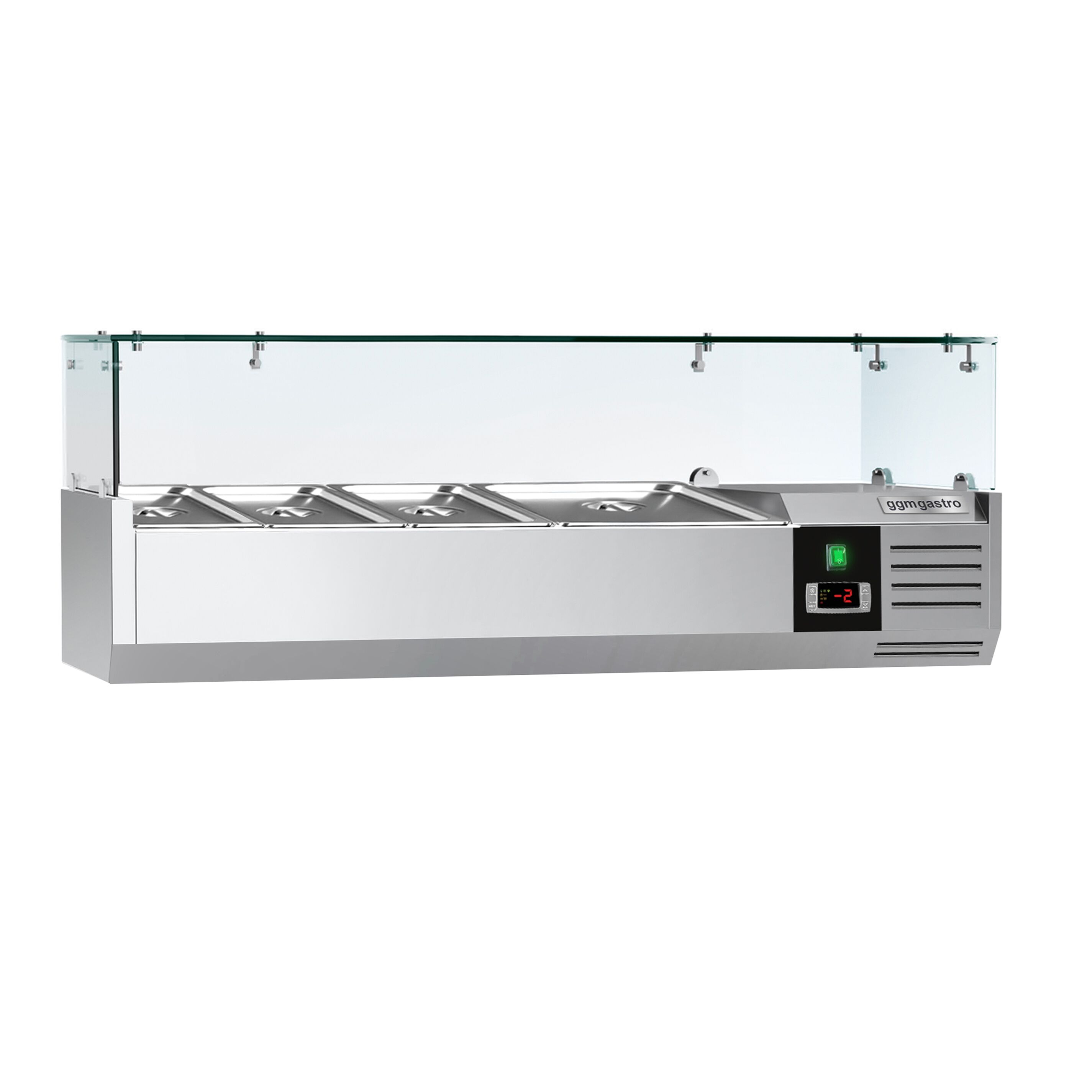 GN külmlett 1200 × 395 mm, 4 × GN 1/3