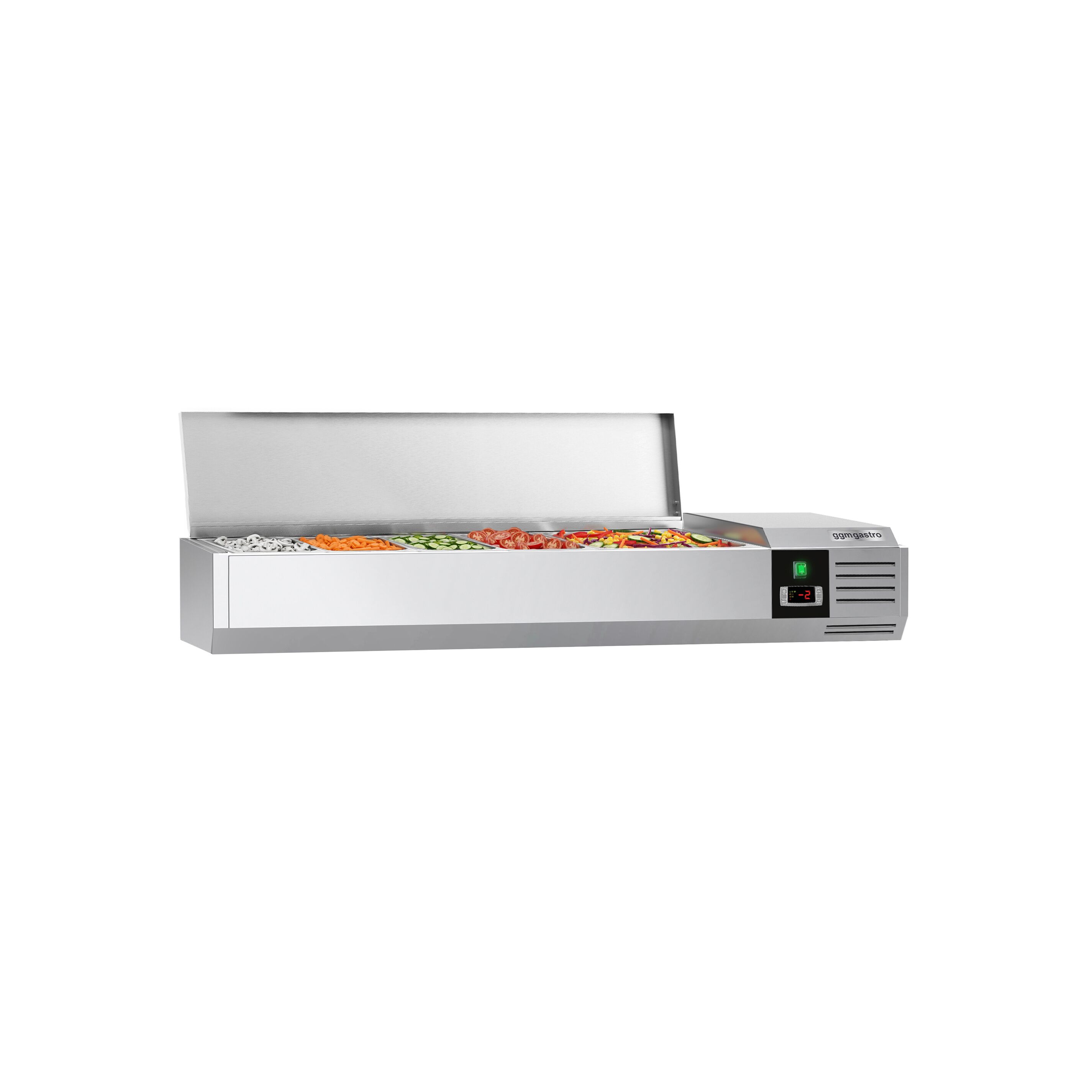 GN külmlett 1400 × 281 mm, 6 × GN 1/3