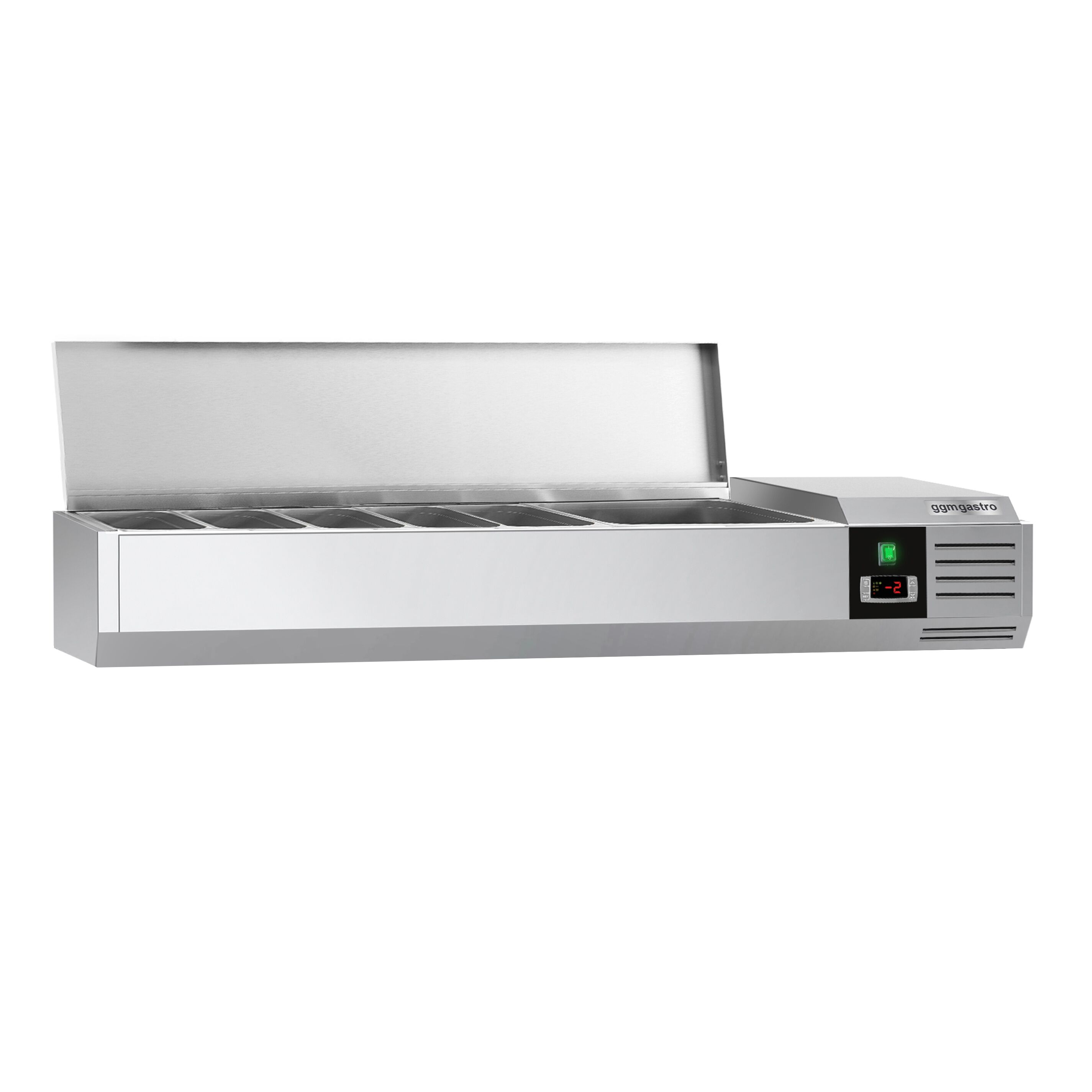 GN külmlett 1500 × 395 mm, 6 × GN 1/3