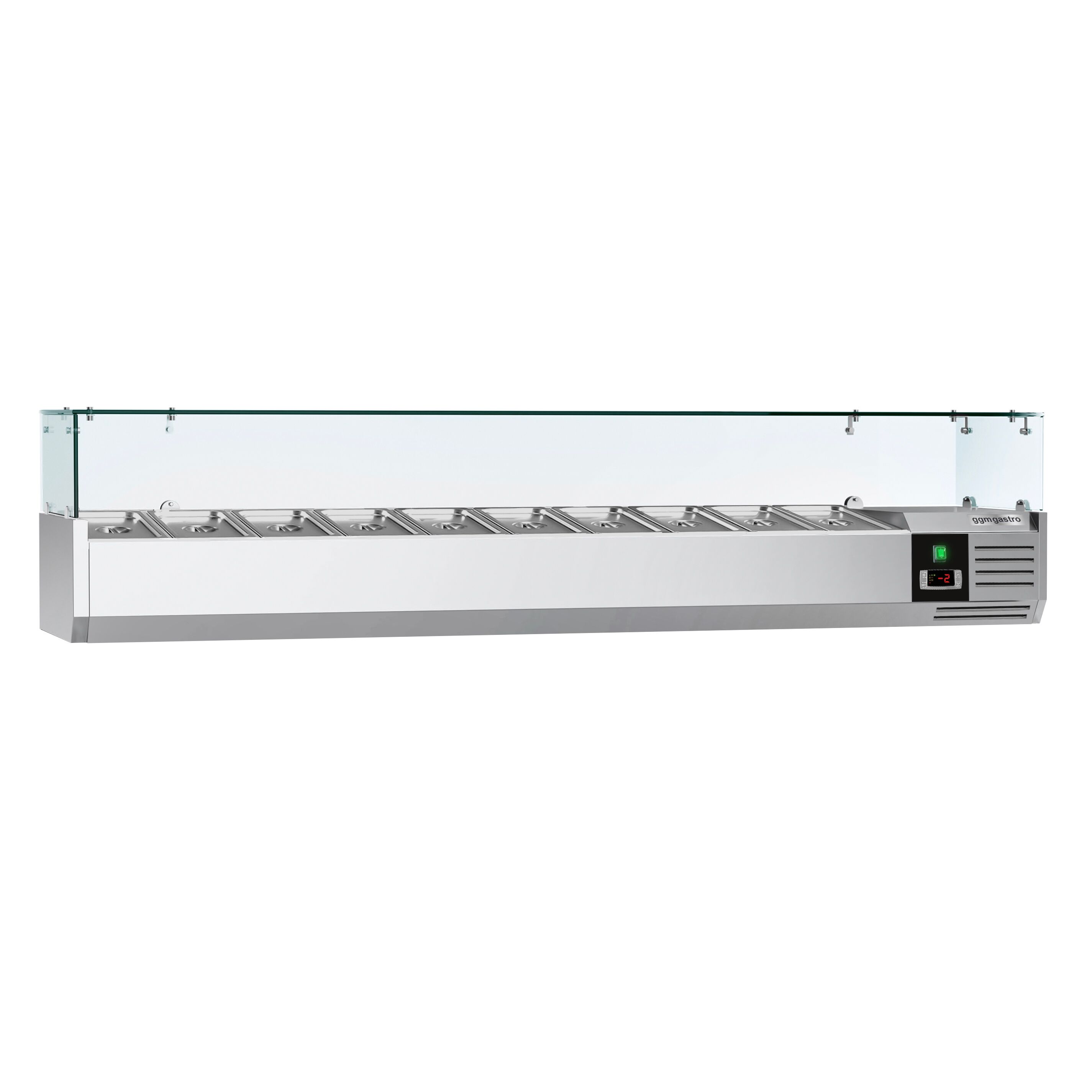 GN külmlett 2000 × 335 mm, 10 × GN 1/4