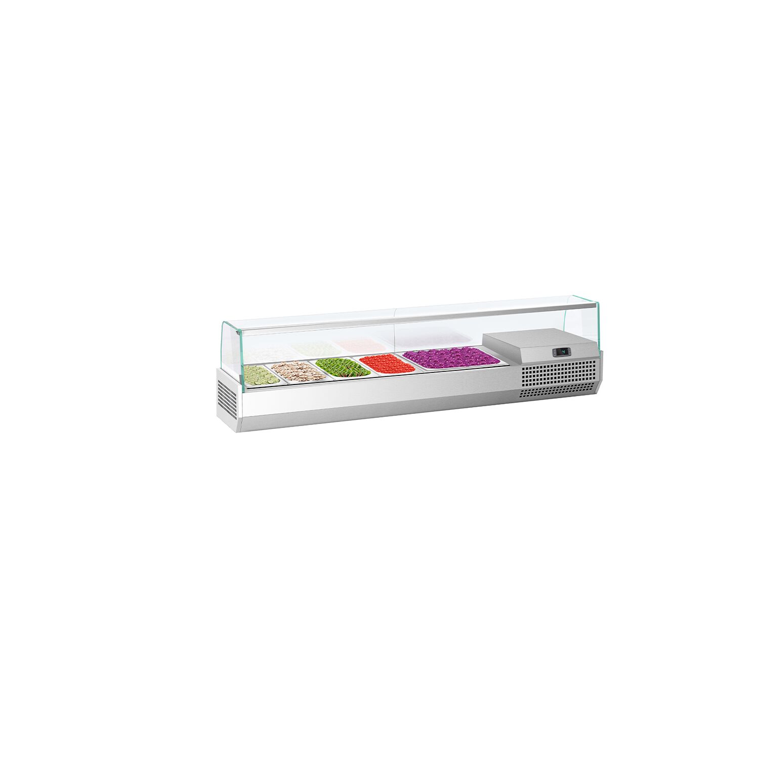 GN külmlett 1493 × 353 mm, 6 × GN 1/4