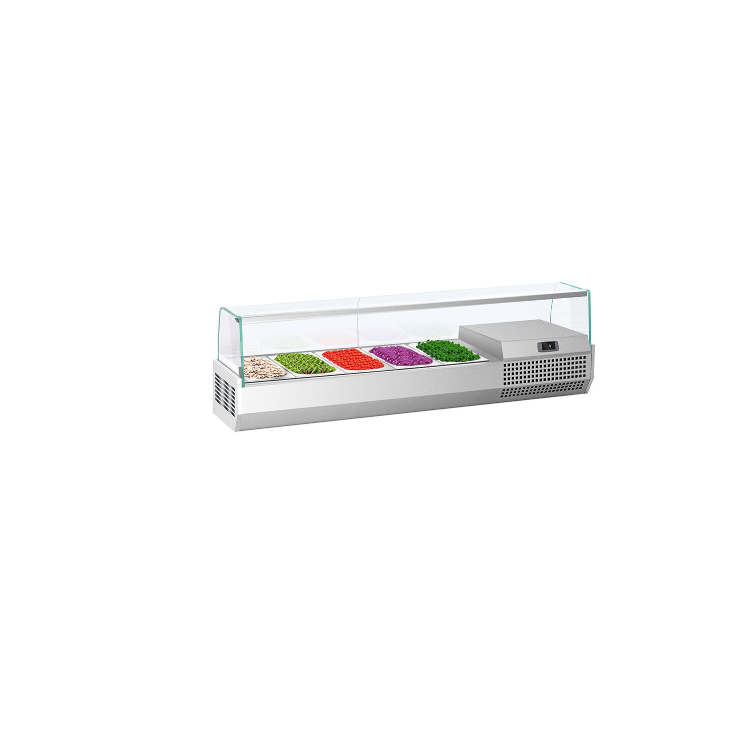 GN külmlett 1493 × 413 mm, 5 × GN 1/3