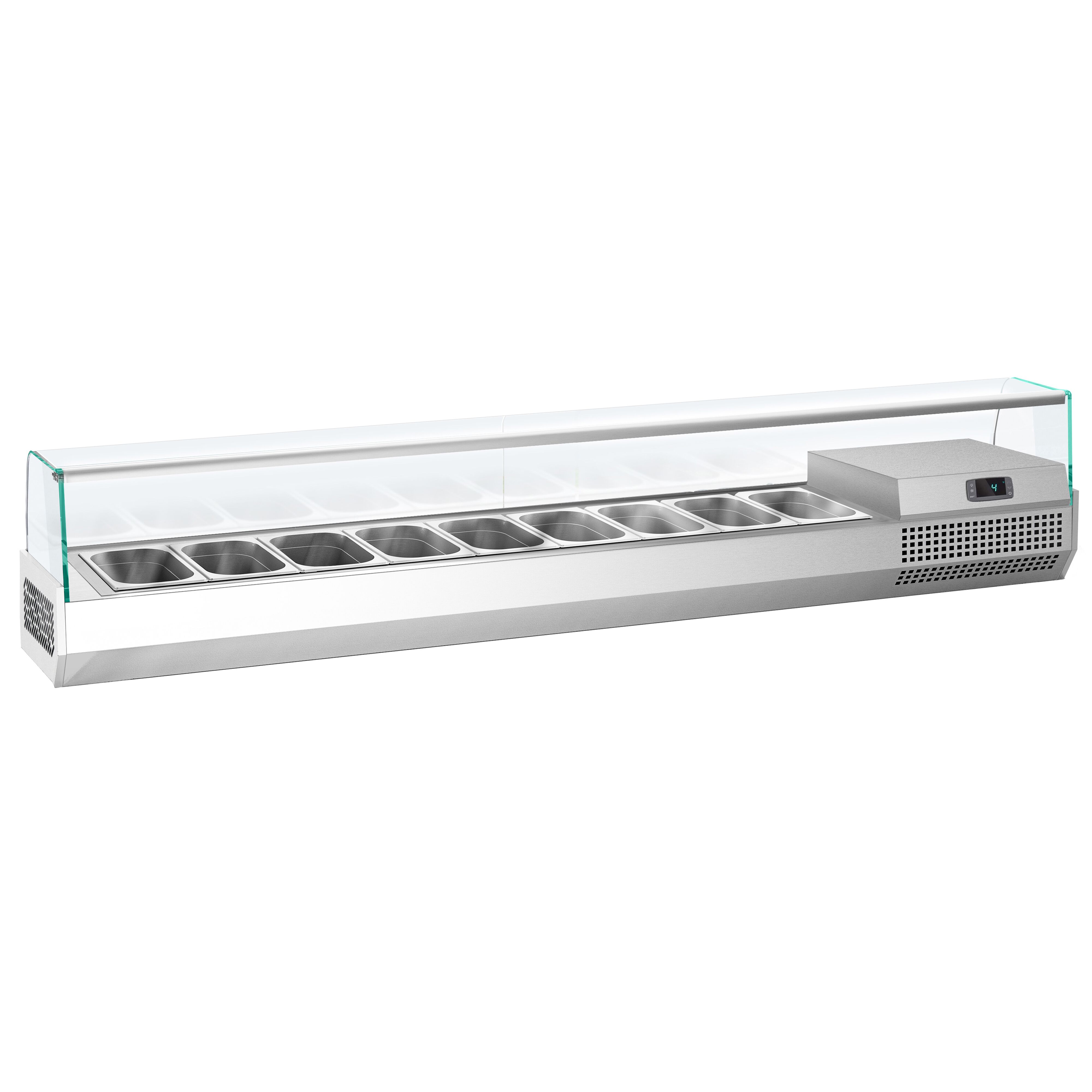 GN külmlett 1976 × 353 mm, 9 × GN 1/4