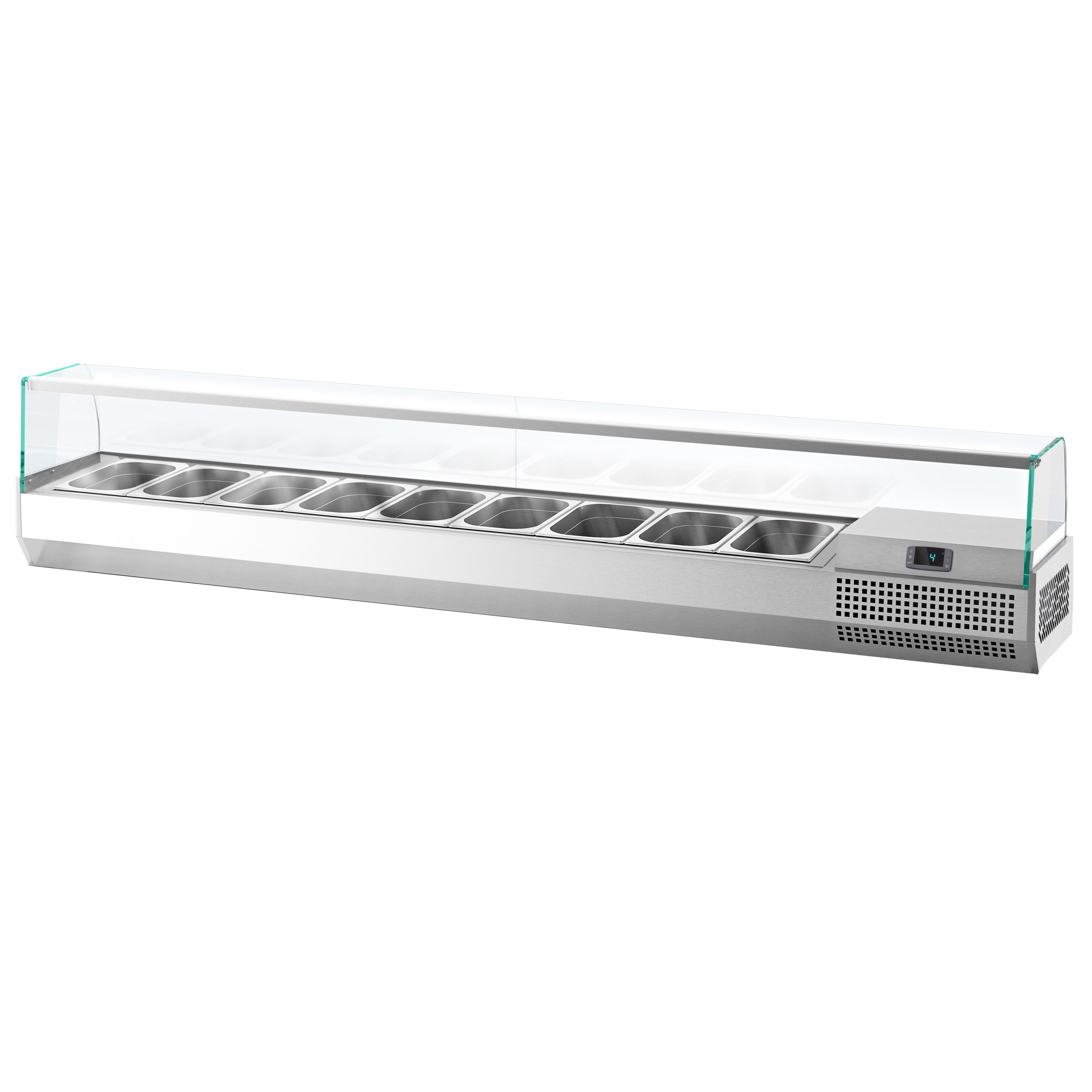 GN külmlett 1976 × 353 mm, 9 × GN 1/4