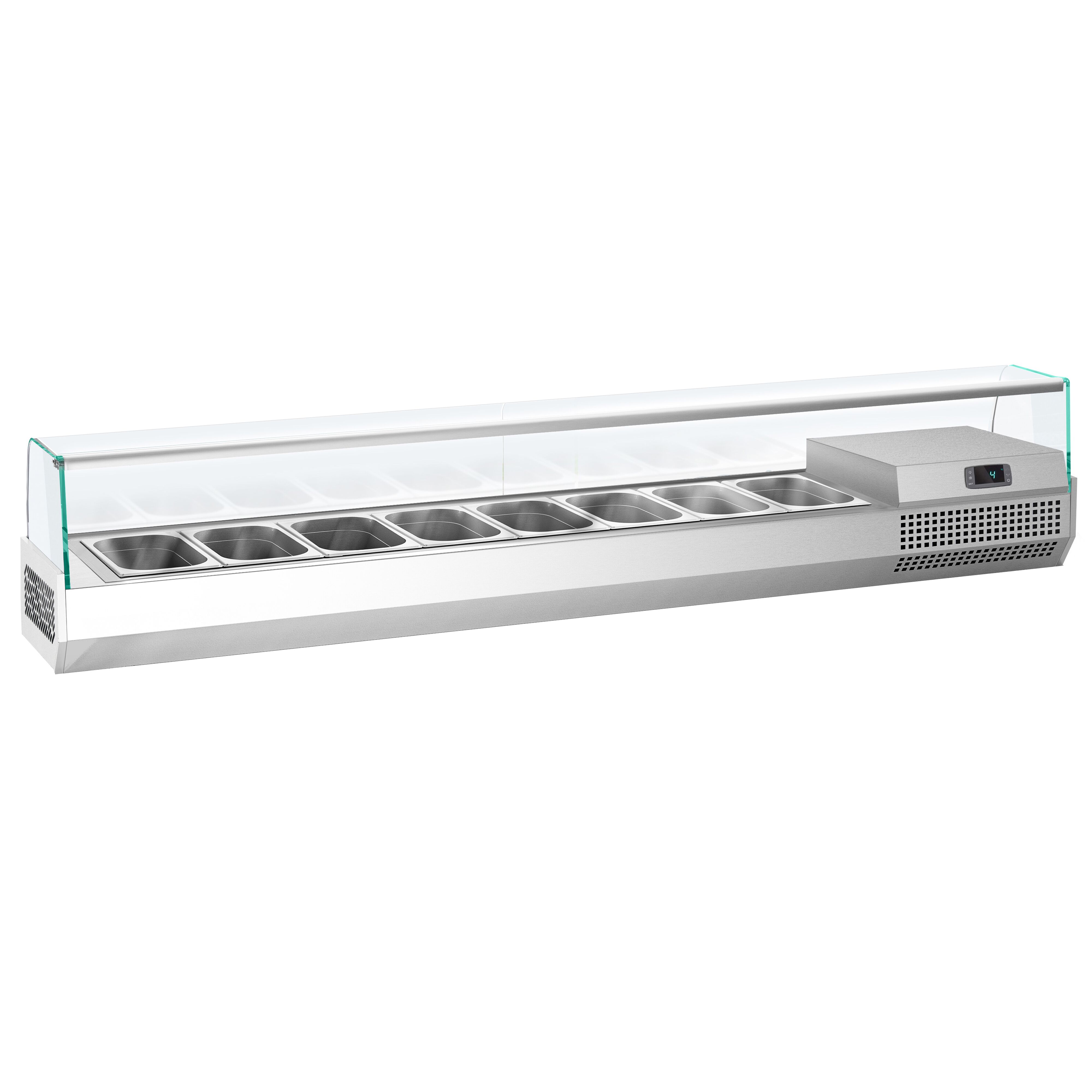 GN külmlett 1976 × 413 mm, 8 × GN 1/3