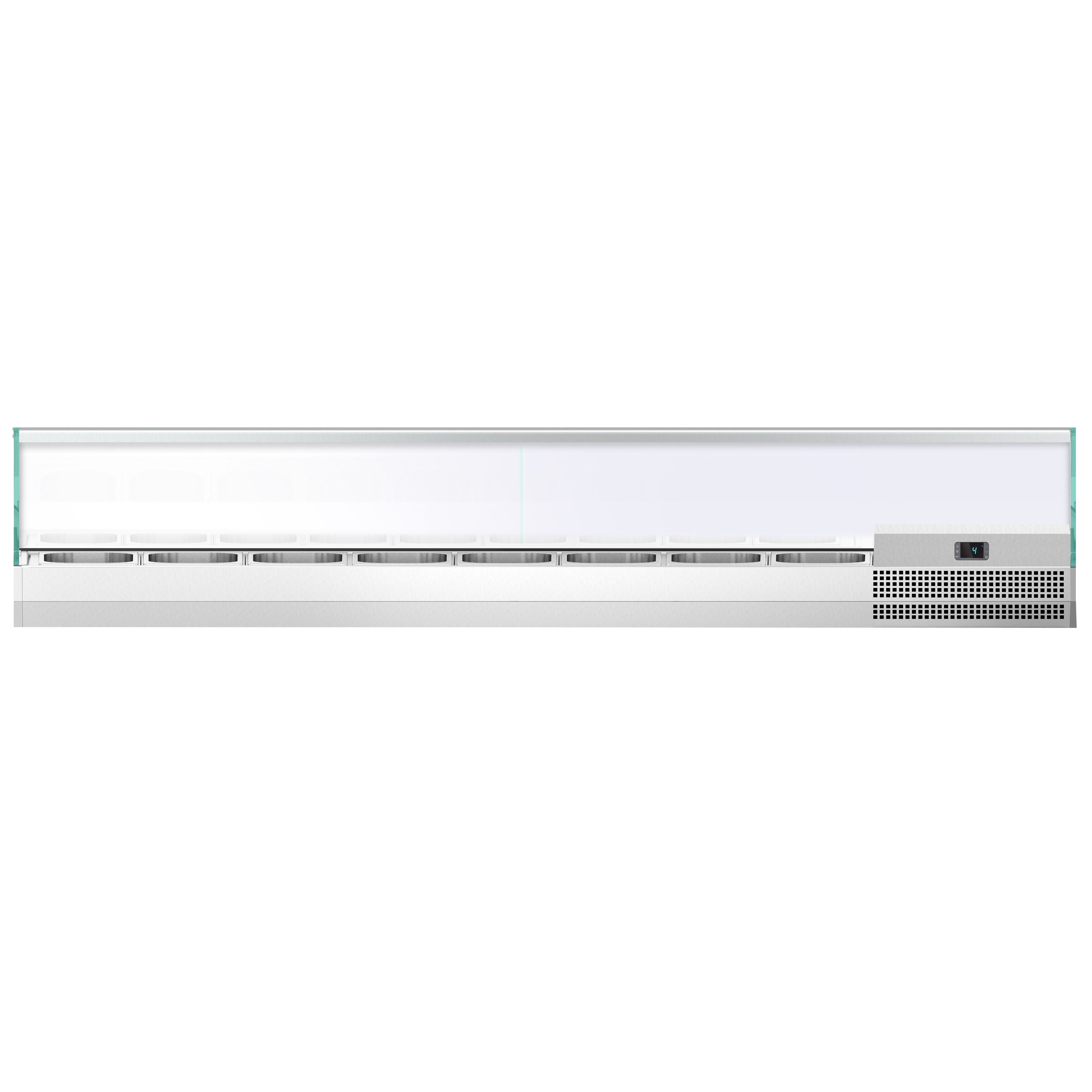 GN külmlett 1976 × 413 mm, 8 × GN 1/3