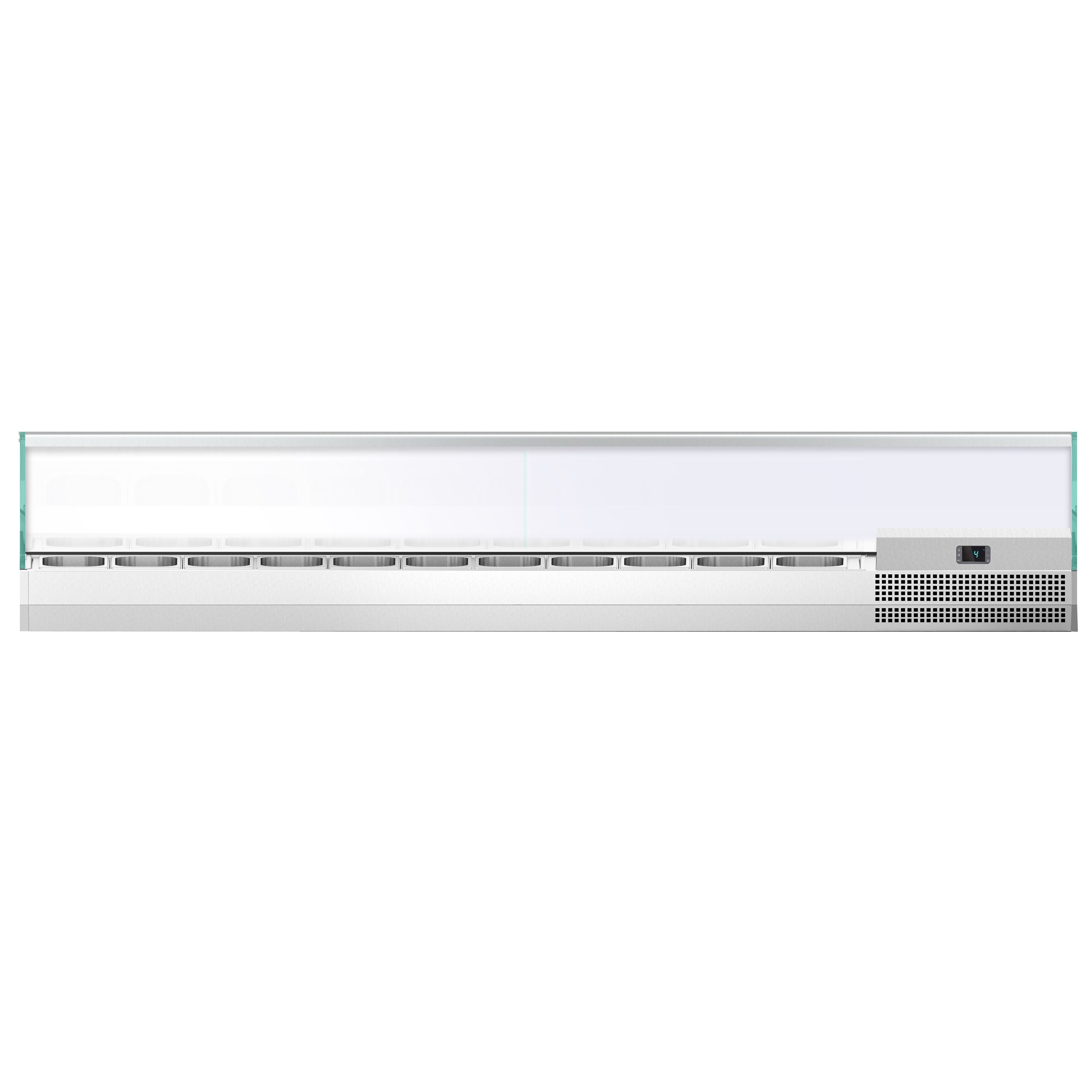 GN külmlett 2300 × 413 mm, 10 × GN 1/3