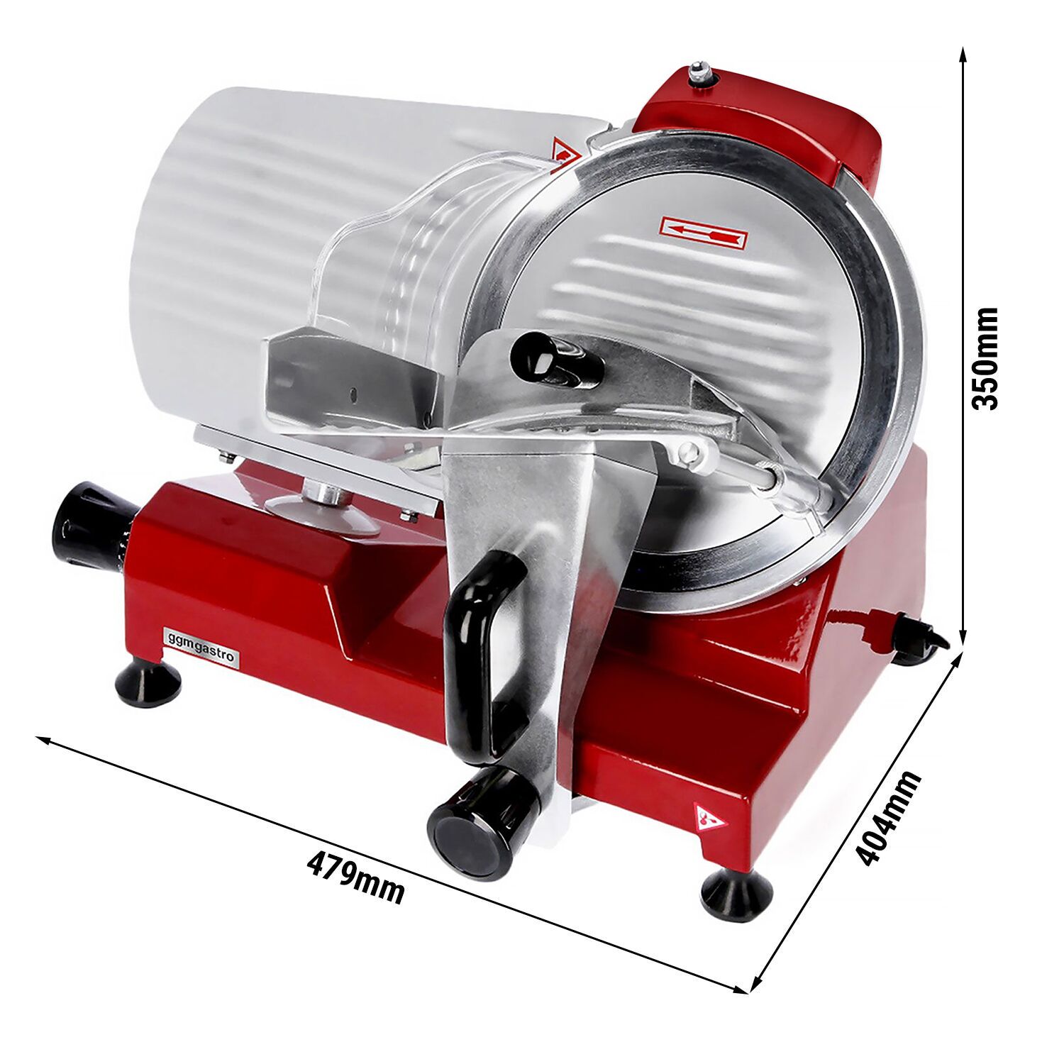 Viilutaja 120 W, Ø220 mm, punane