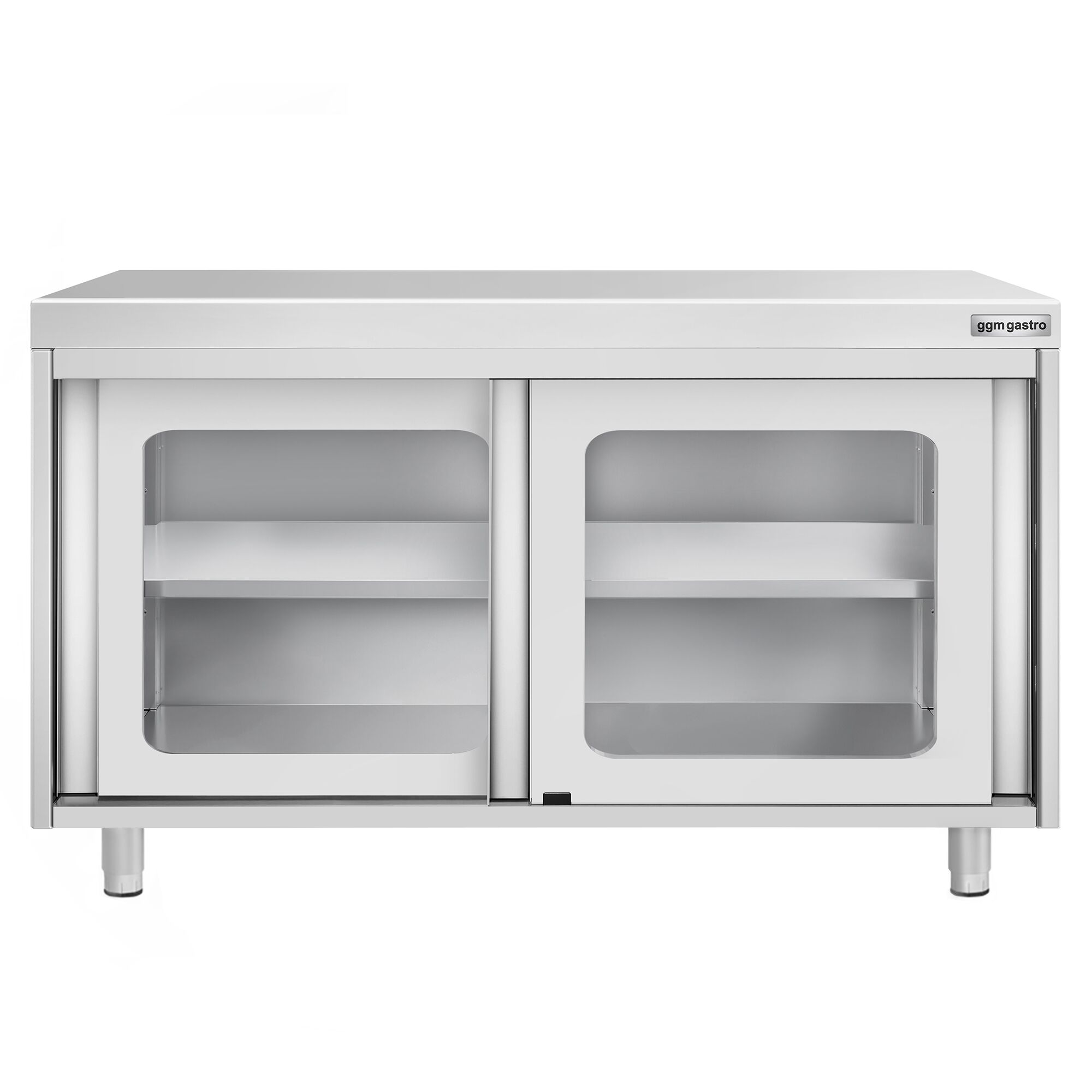 Roostevaba kapp 1200×600mm, klaas-lükandustega