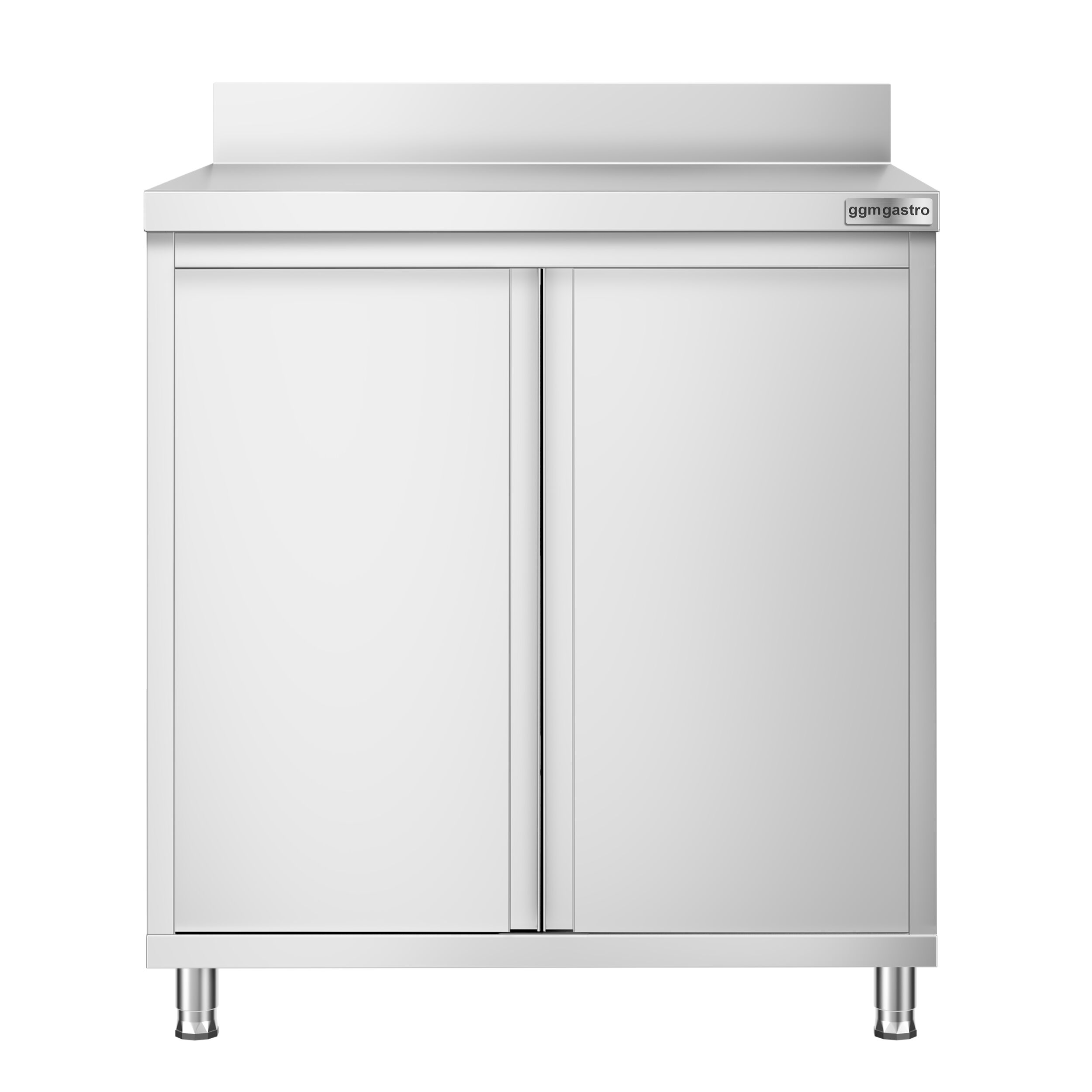 Roostevaba kapp 800×700mm, tiibustega, tagaserv