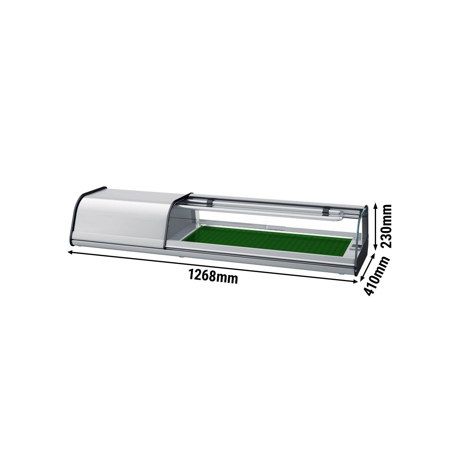 Sushivitriin, 4×GN1/3