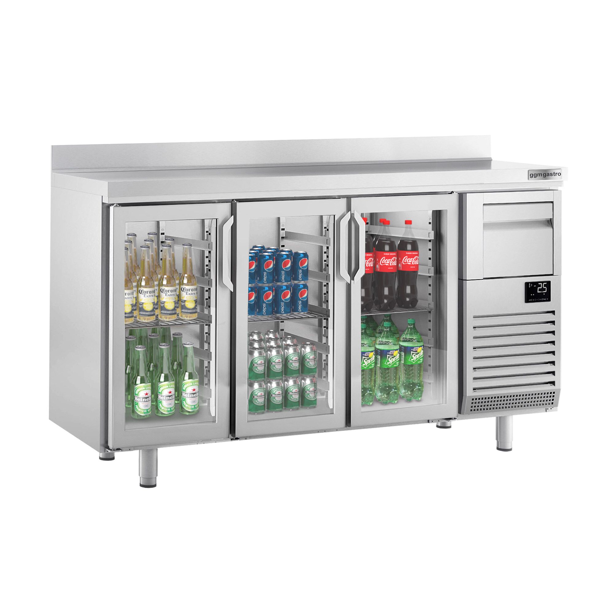 Baarikülmik, 520 L, 3 klaasust