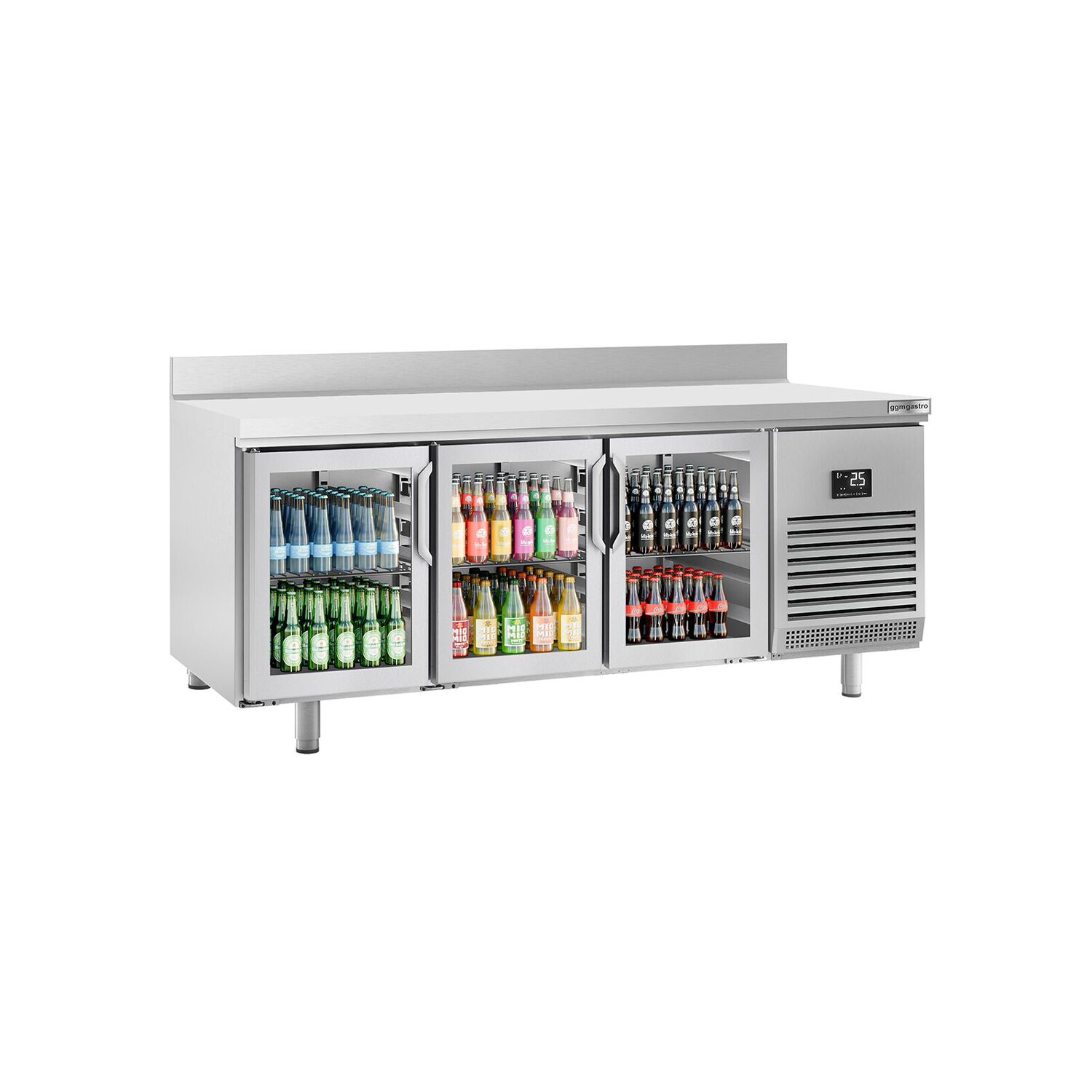 Külmlaud PREMIUM PLUS 1960×600mm, 3 klaasust