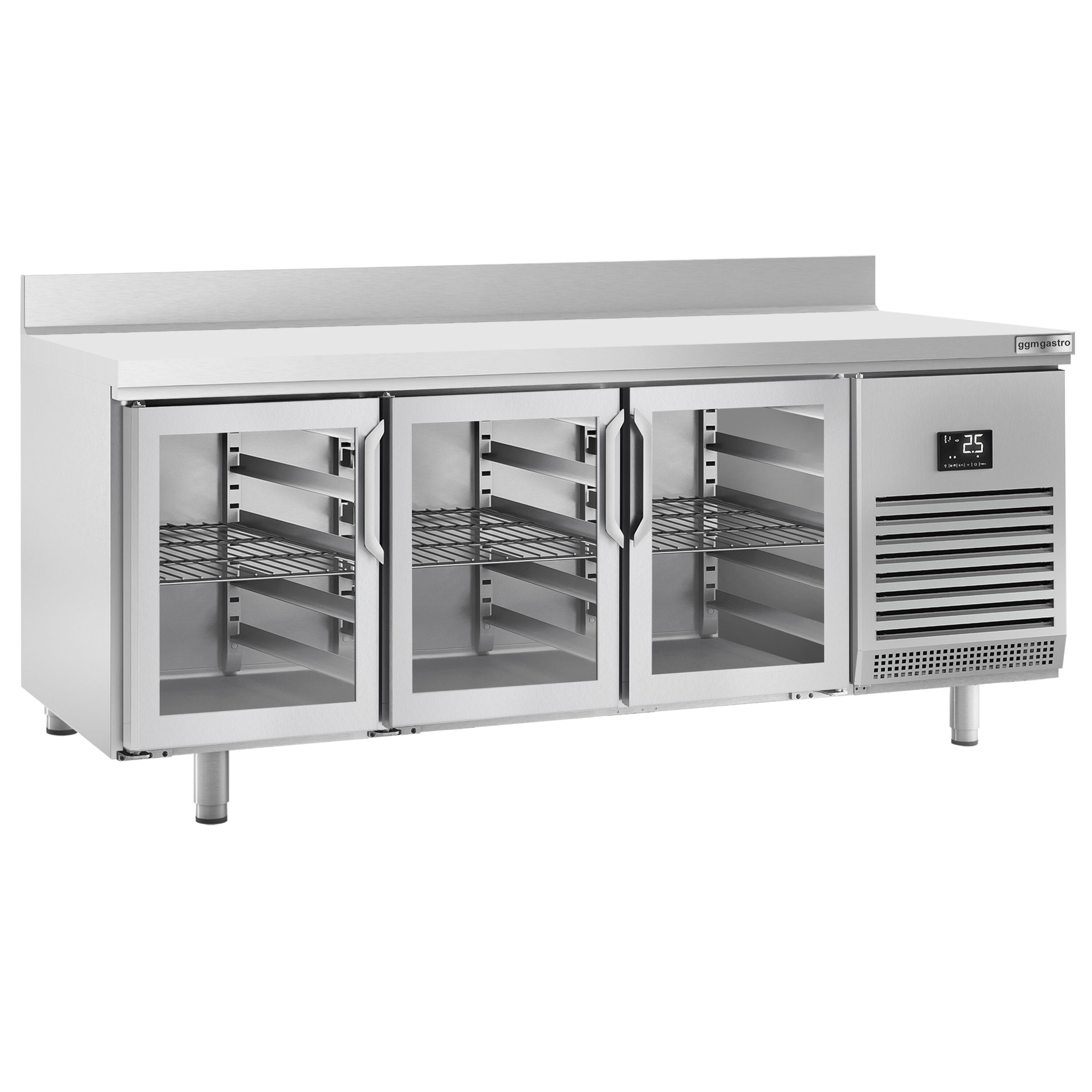 Külmlaud PREMIUM PLUS 1960×600mm, 3 klaasust