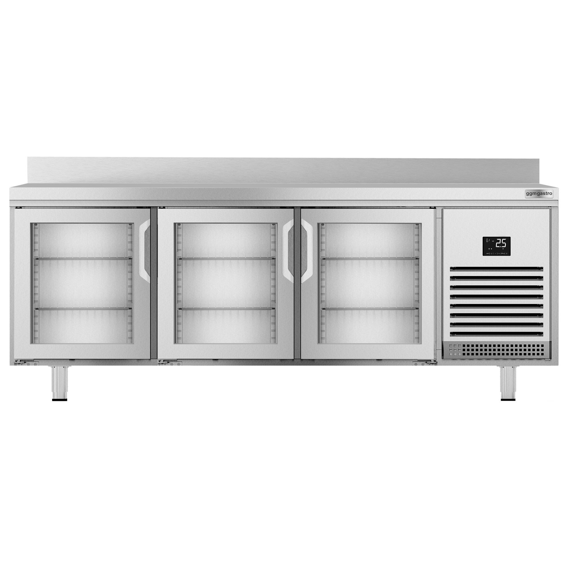 Külmlaud PREMIUM PLUS 1960×600mm, 3 klaasust