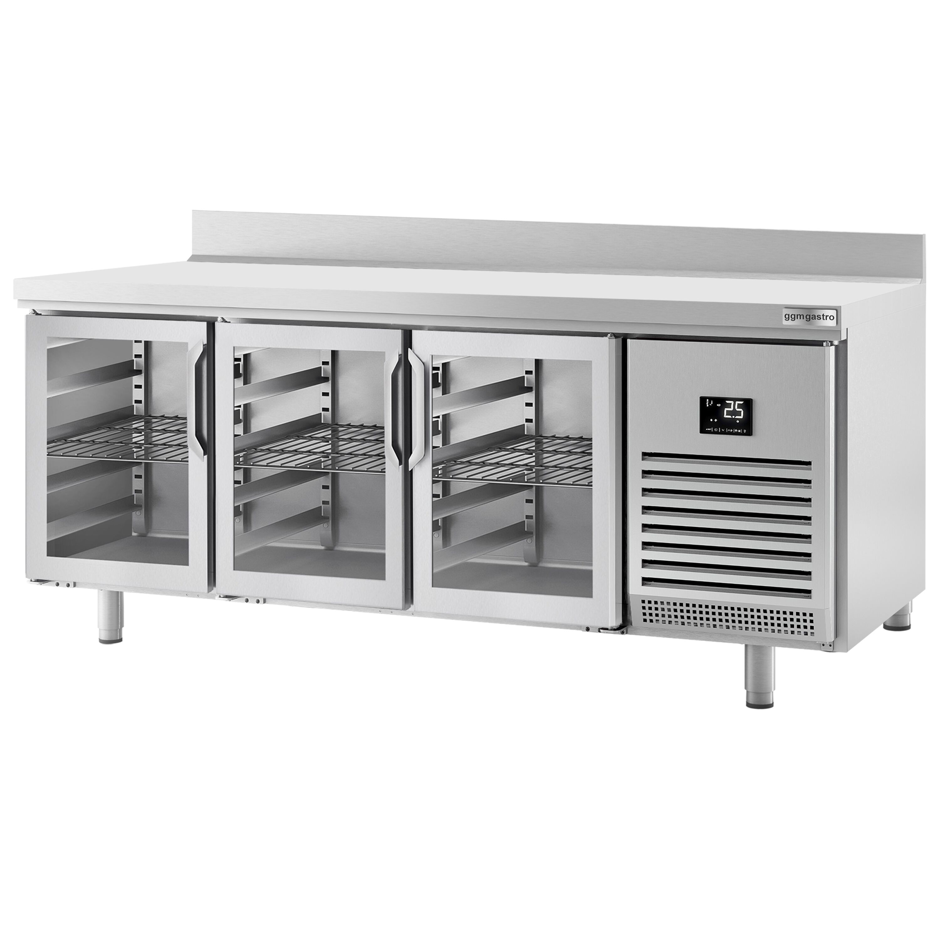 Külmlaud PREMIUM PLUS 1960×600mm, 3 klaasust