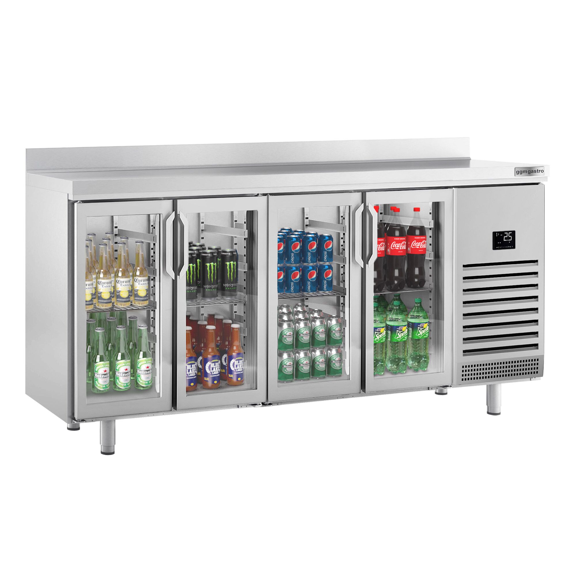 Baarikülmik, 630 L, 4 klaasust