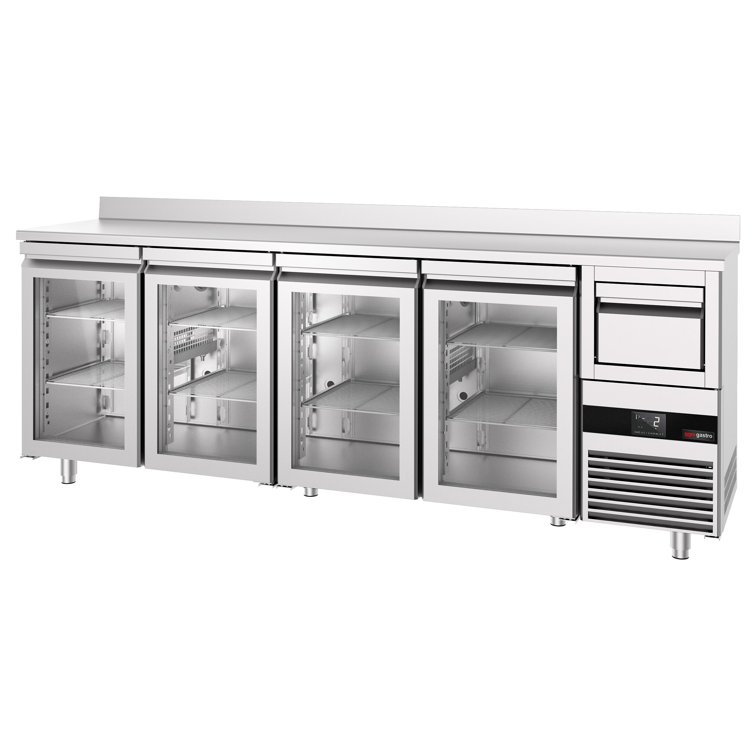 Baarikülmik, 710 L, 4 klaasust