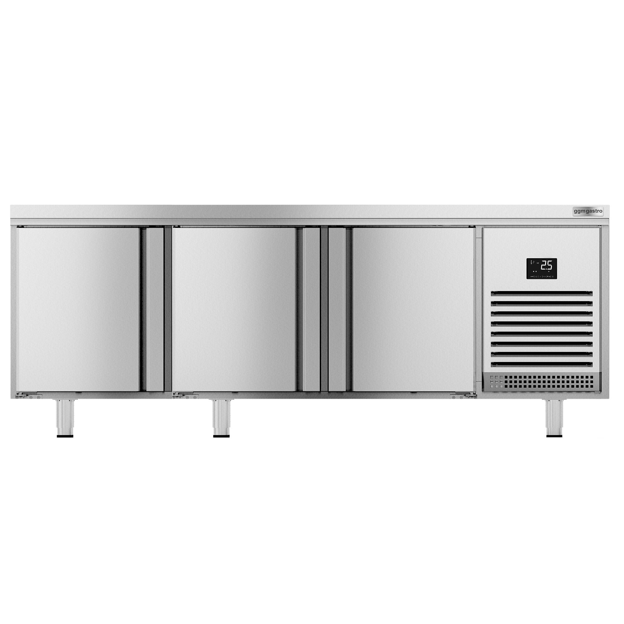 Pagarikülmlaud 2185×800mm, 3 ust
