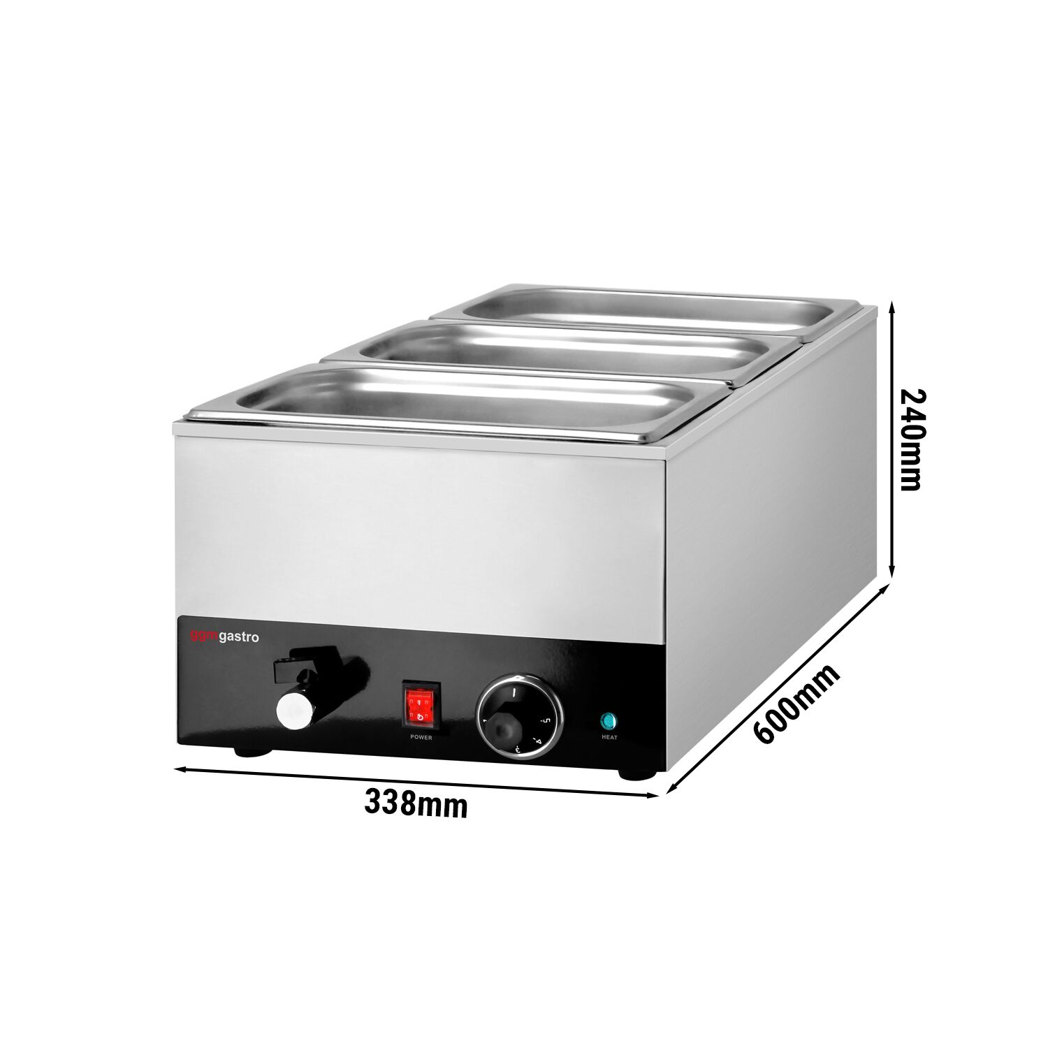 Bain-marie GN1/1