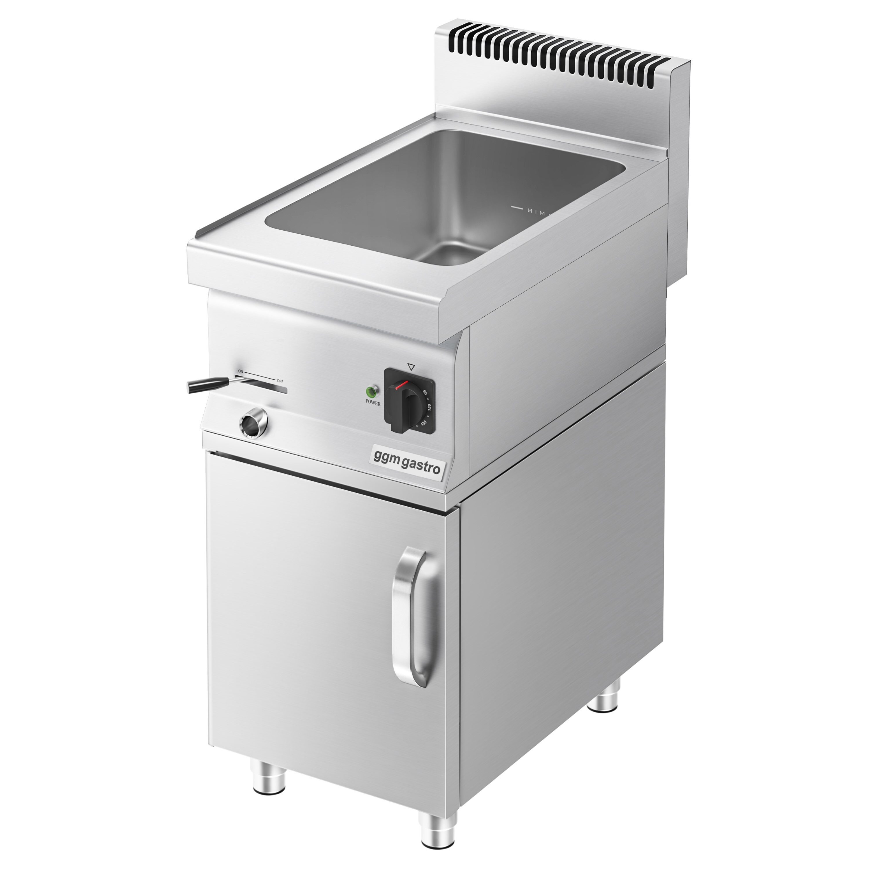 Marmiit GN 1/2 + GN 1/3, 1,2 kW, alusega