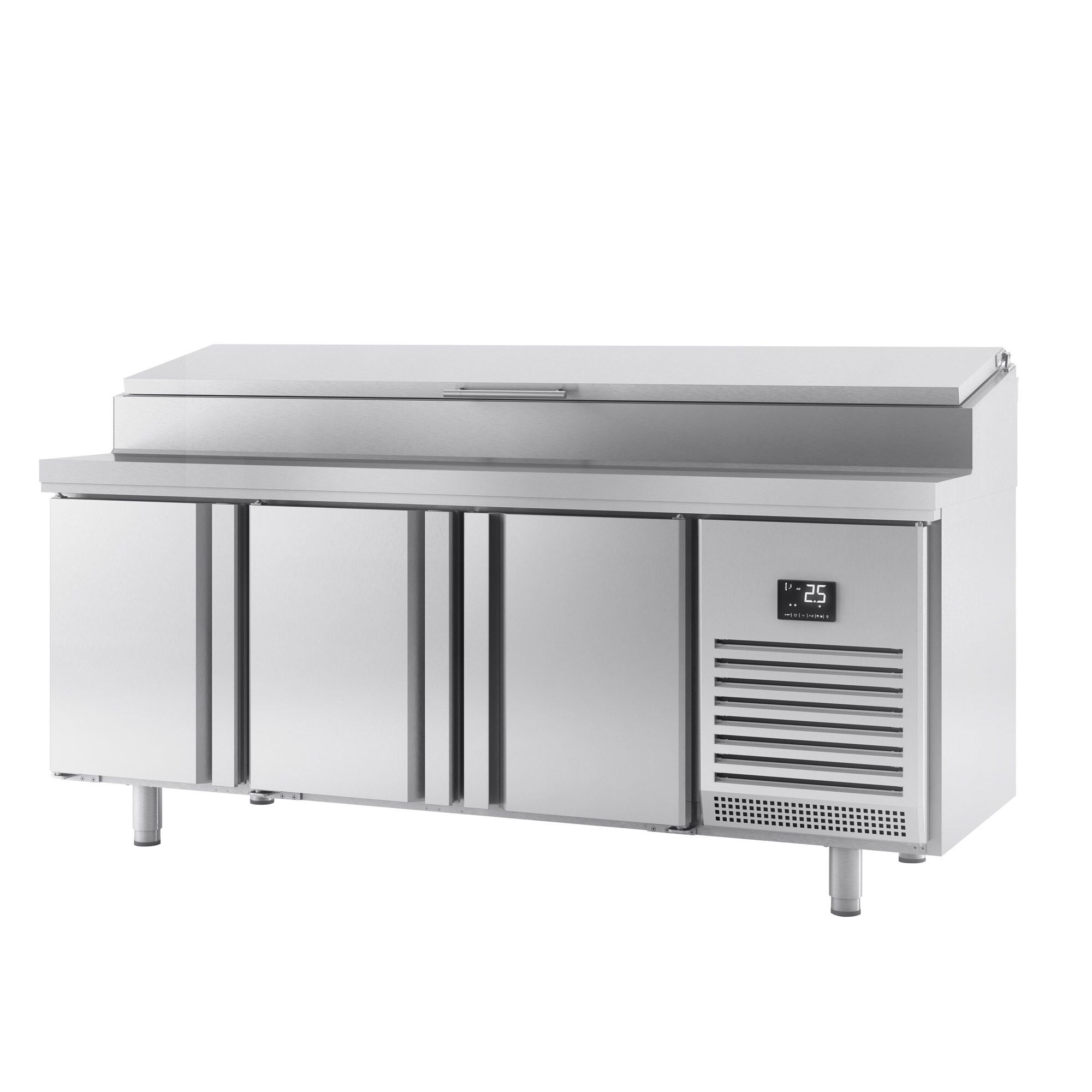 Pagarikülmlaud 2185×800mm, 3 ust