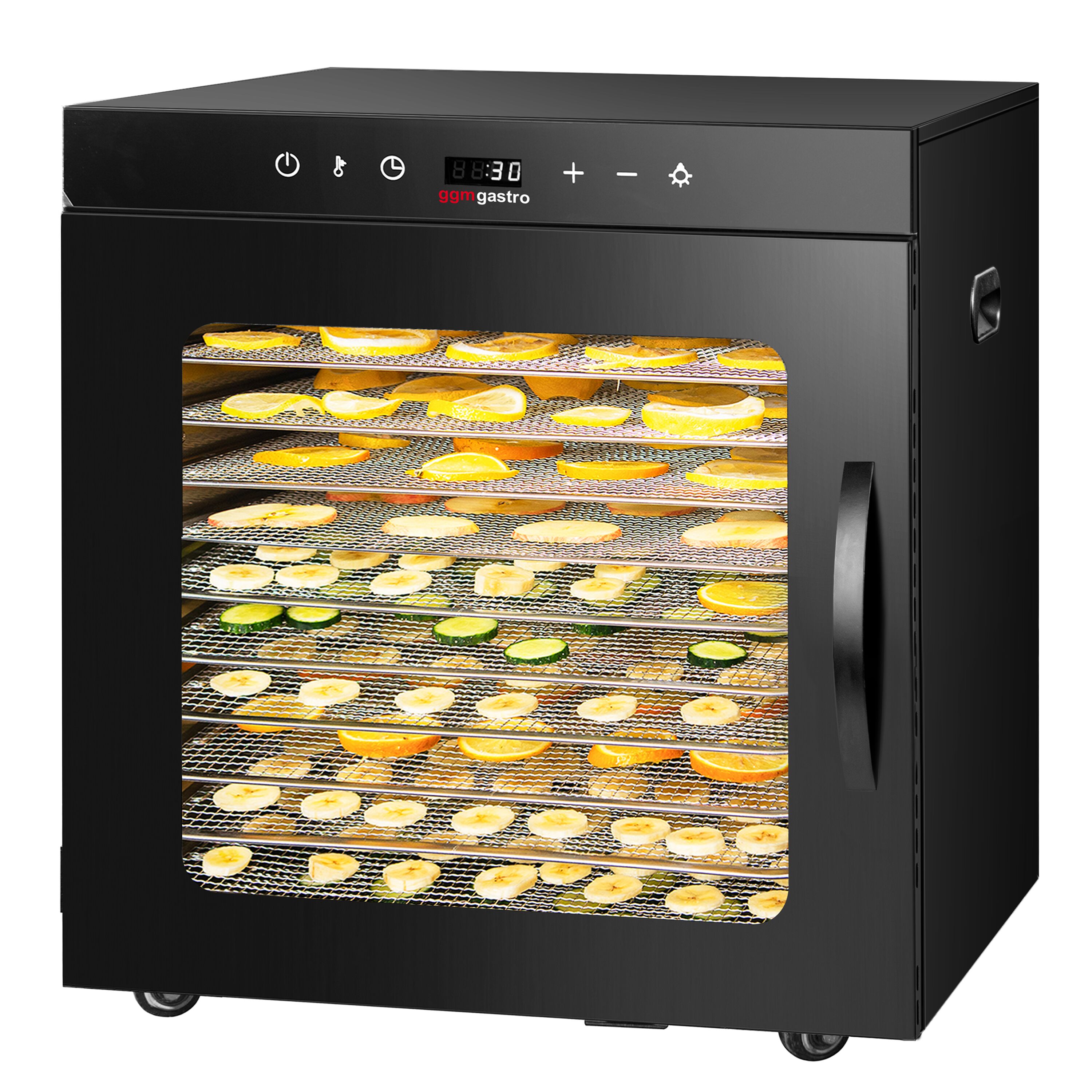 Toidukuivati 10 resti, must, 800 W