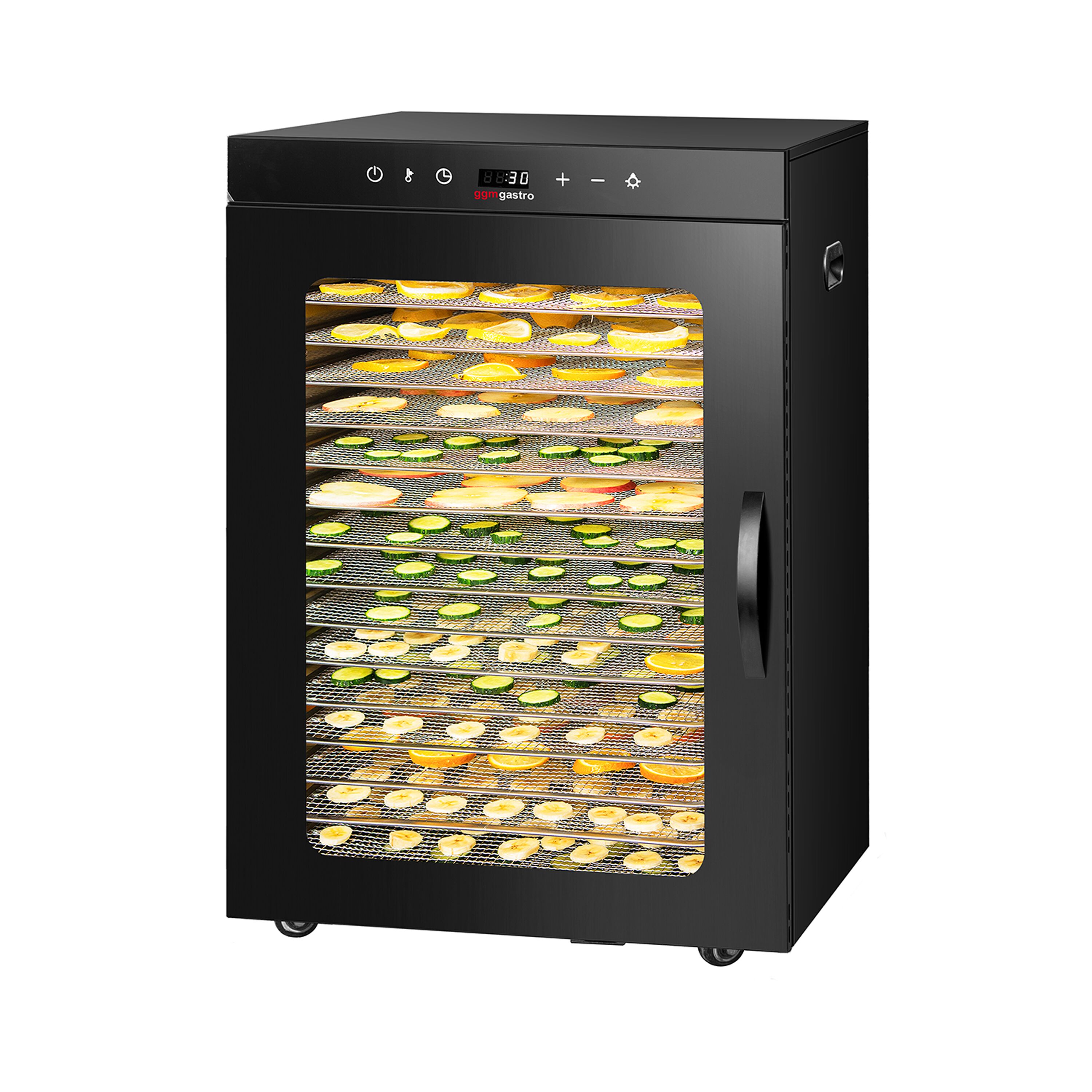 Toidukuivati 16 resti, must, 1,5 kW