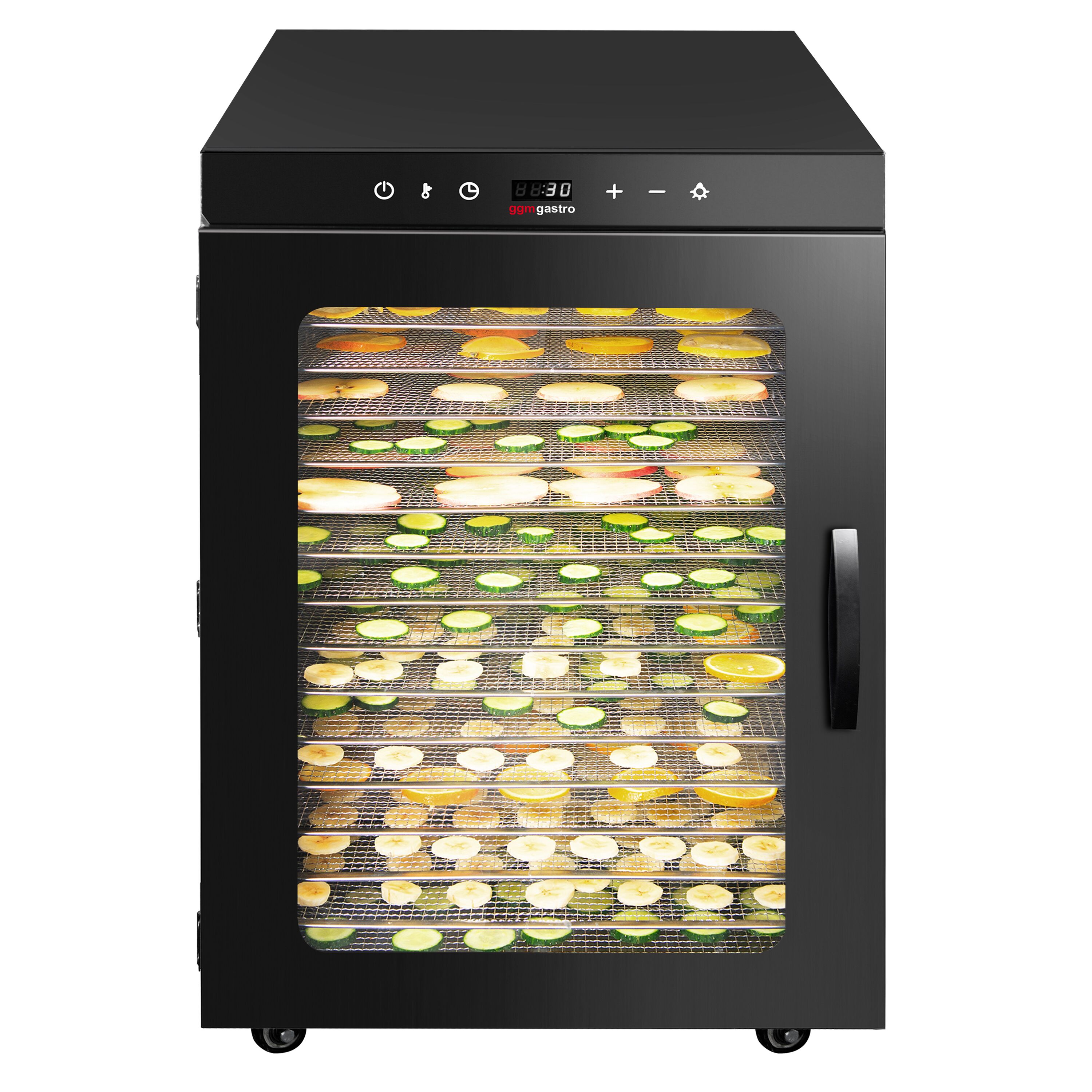 Toidukuivati 16 resti, must, 1,5 kW