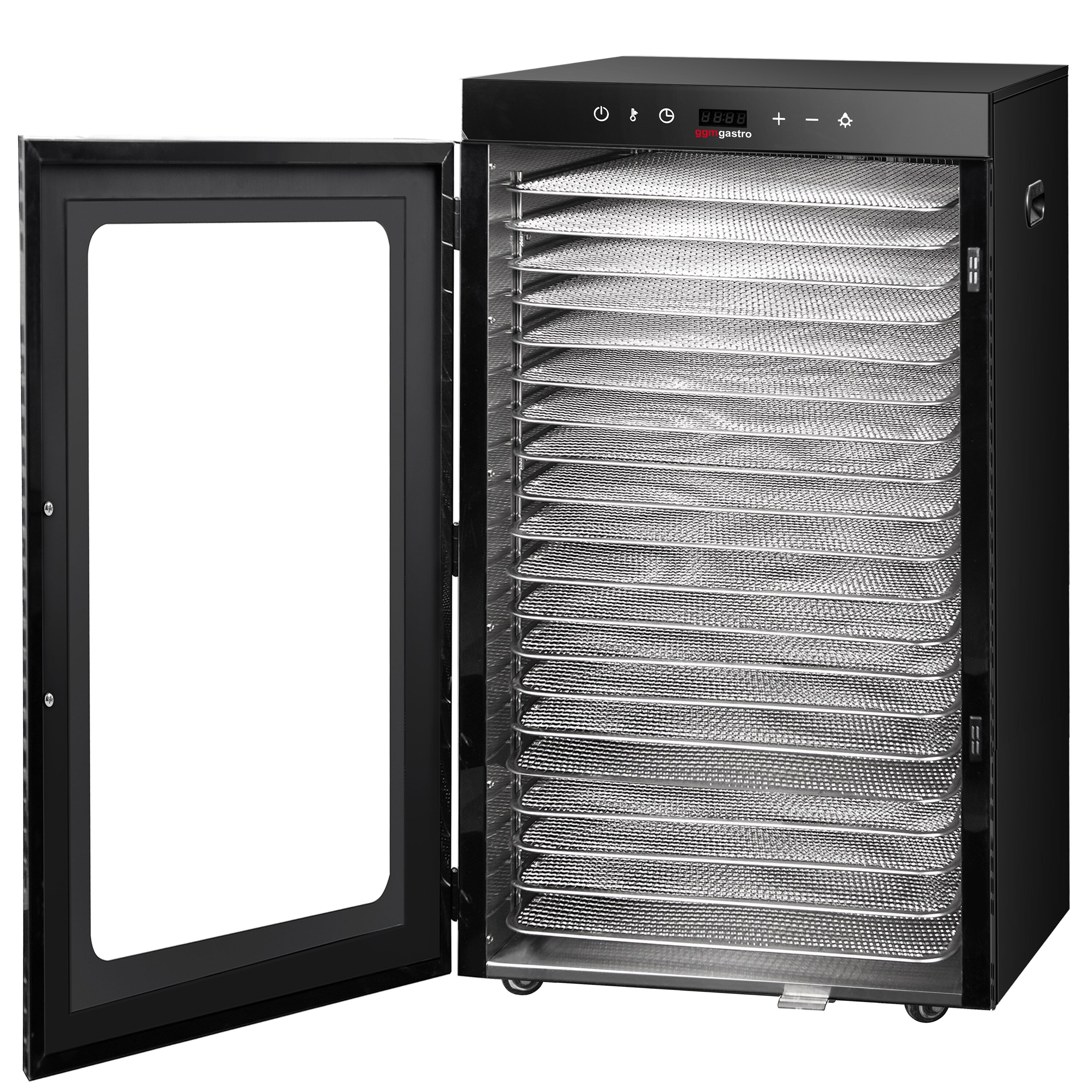 Toidukuivati 24 resti, must, 2 kW