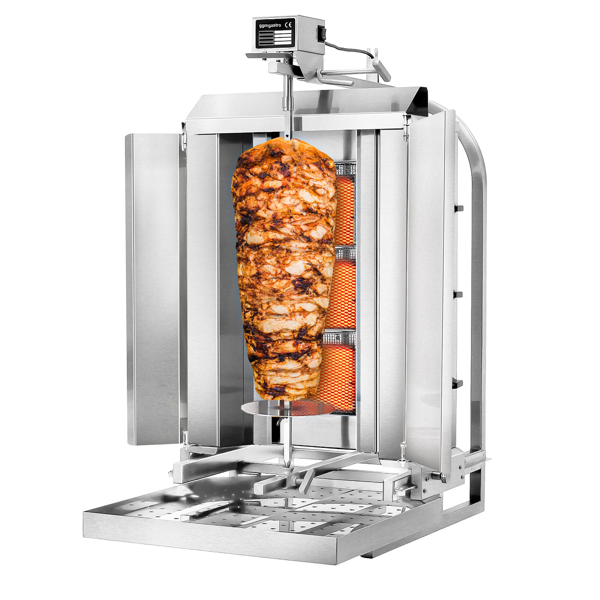 Gaasikebabigrill 3 põletit