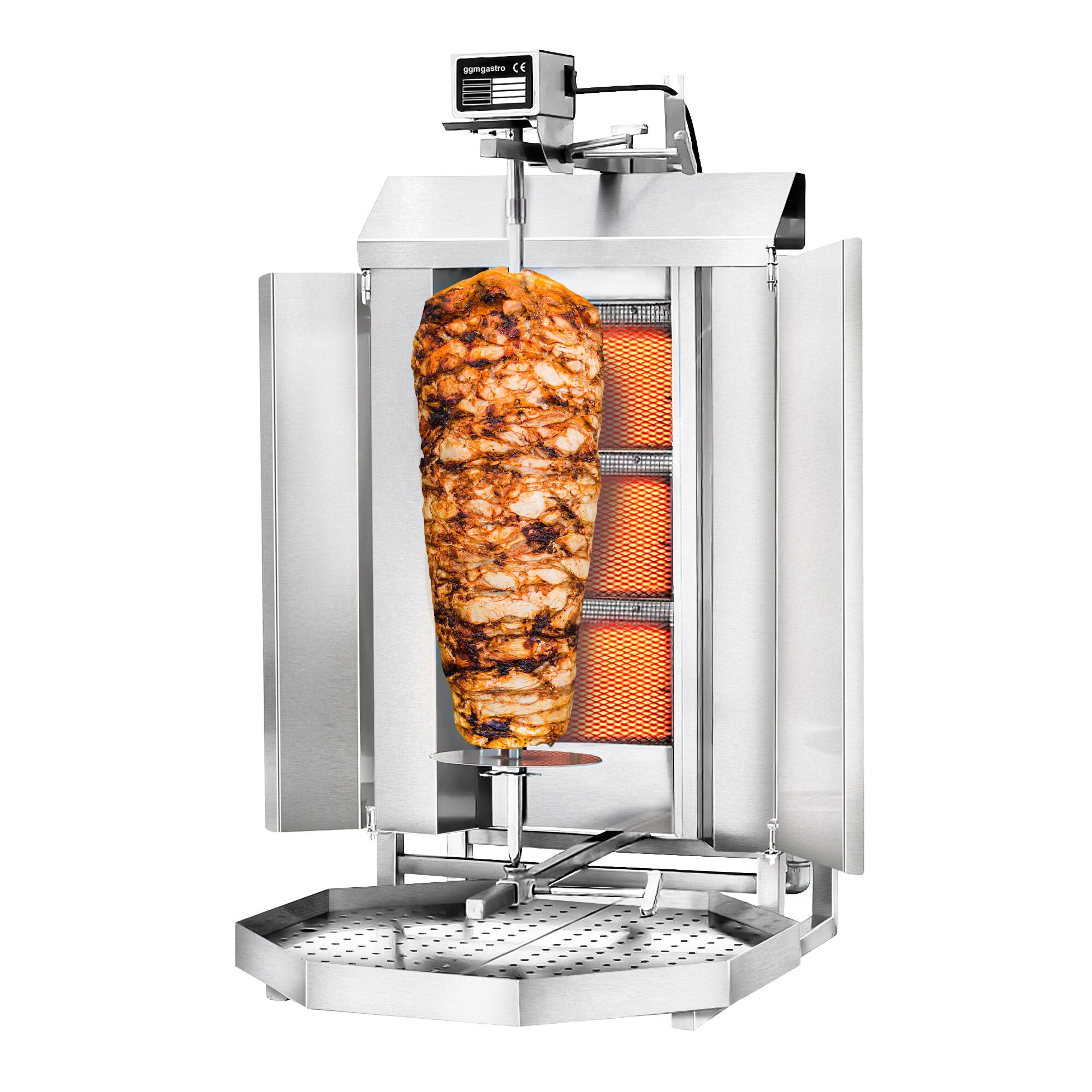 Gaasikebabigrill 3 põletit