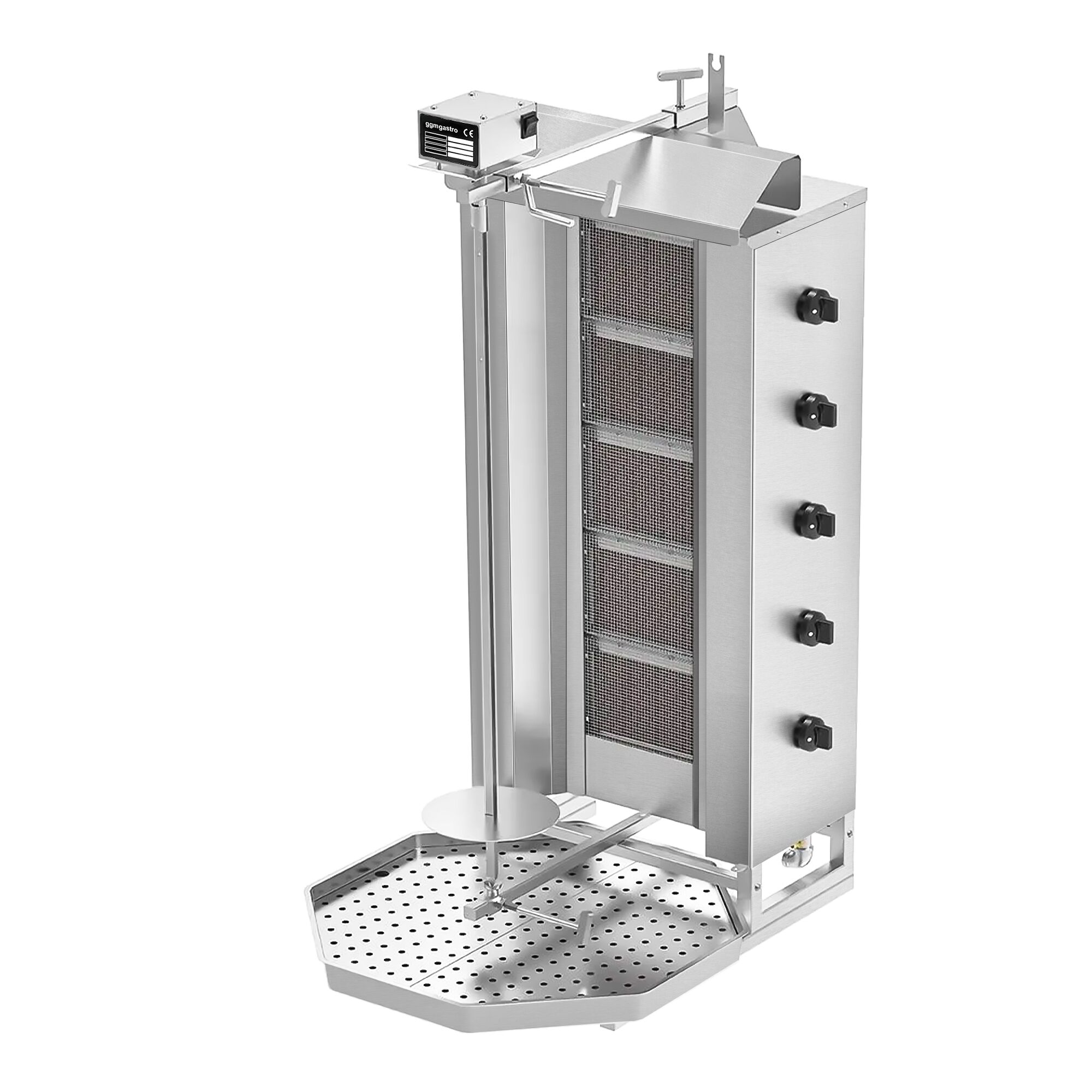 Gaasikebabigrill 5 põletit