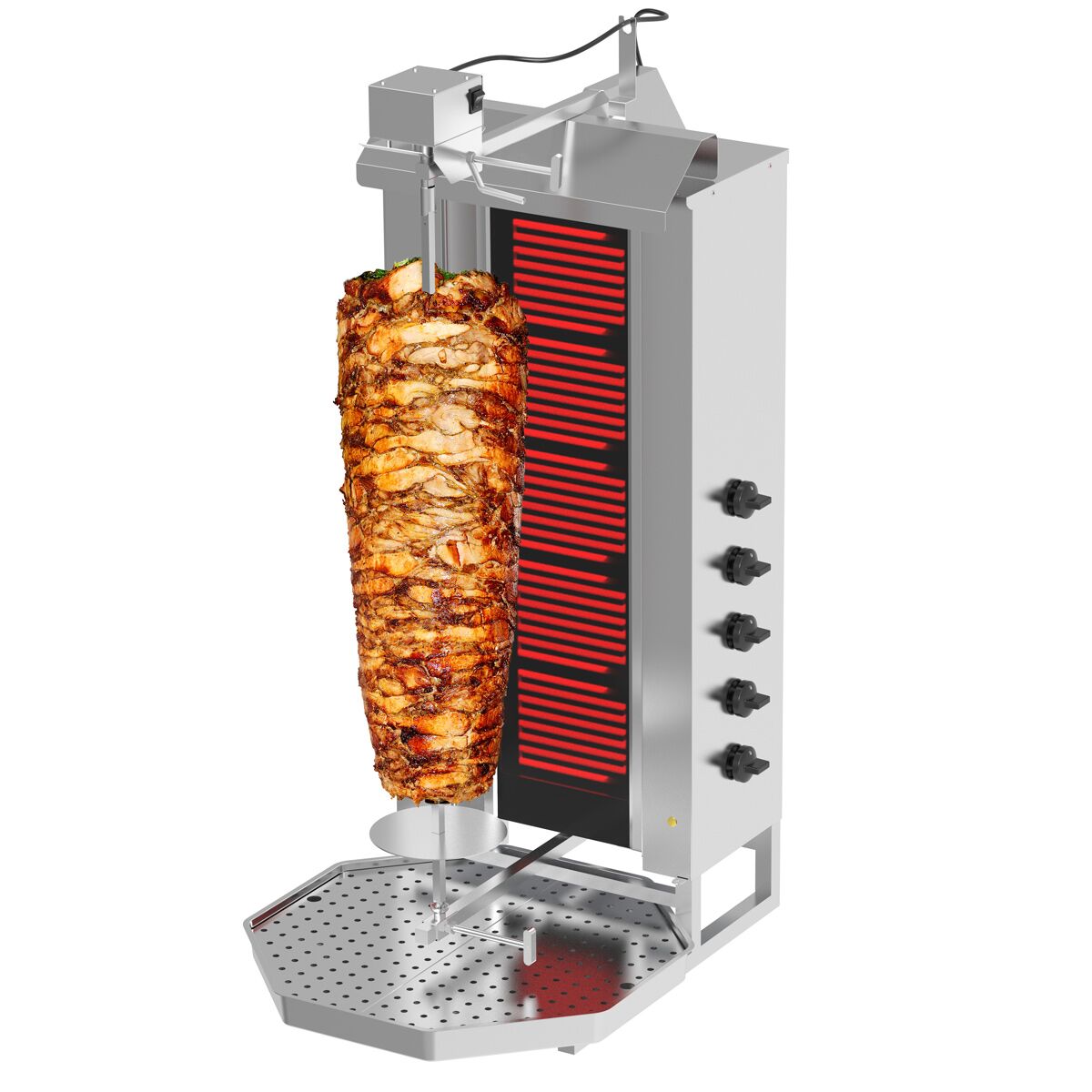 Elektriline kebabigrill 5 põletiga