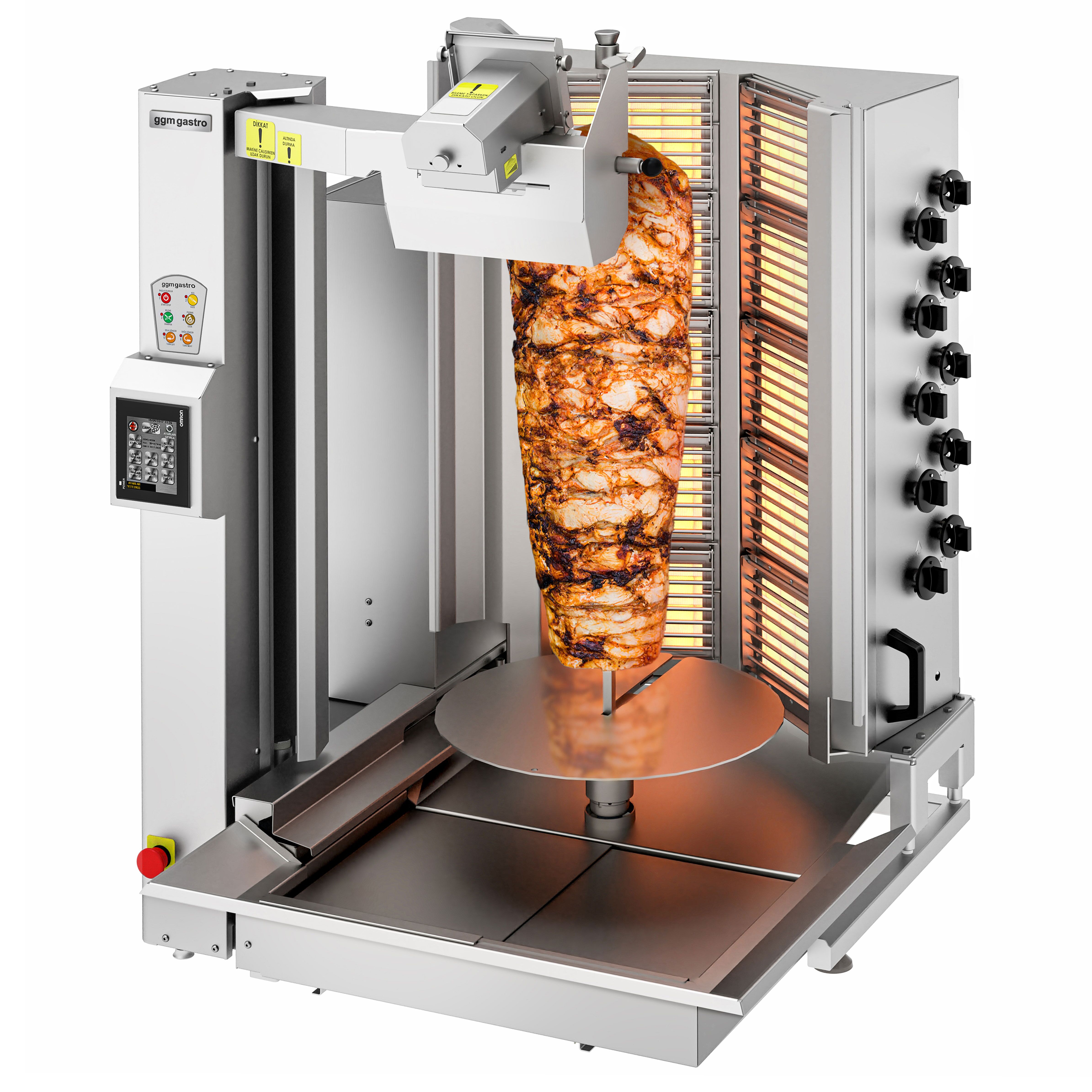 Gaasikebabigrill 10 põletit
