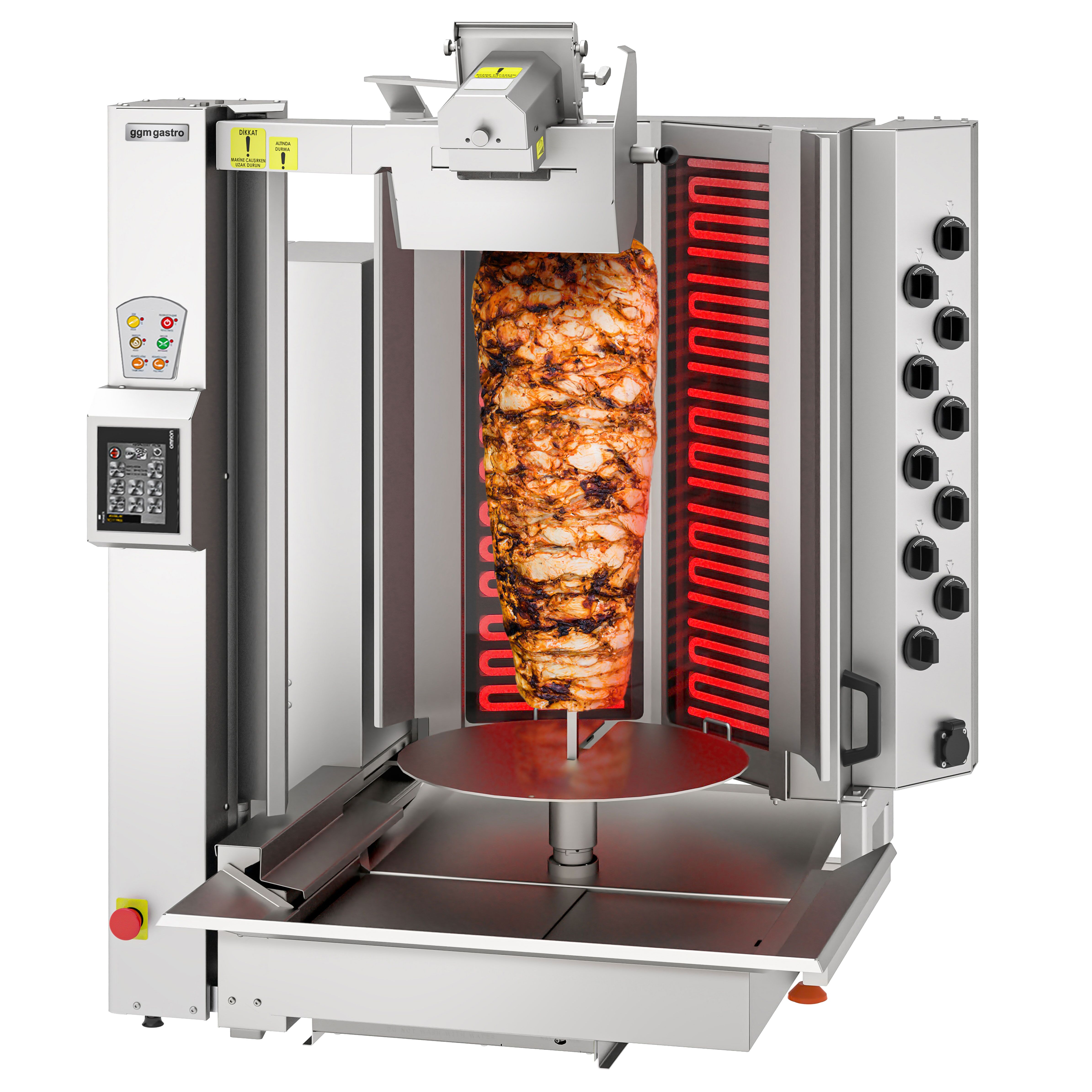 Elektriline kebabigrill, 10 põletit