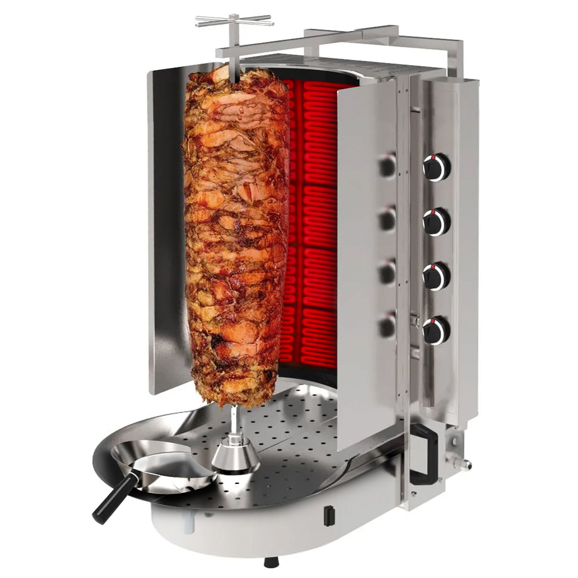 Gaasikebabigrill 8 põletit ROBAX