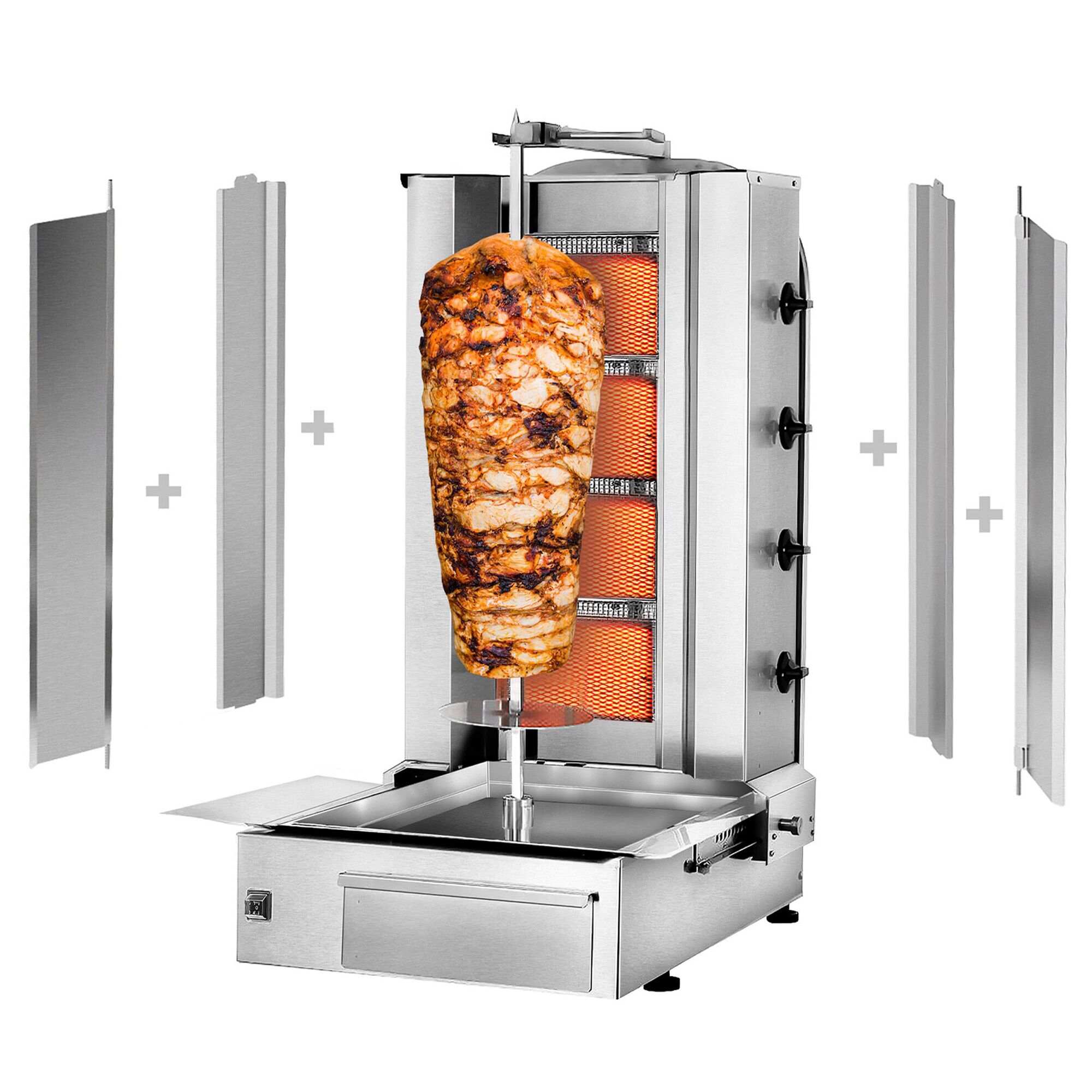 Gaasikebabigrill 4 põletit
