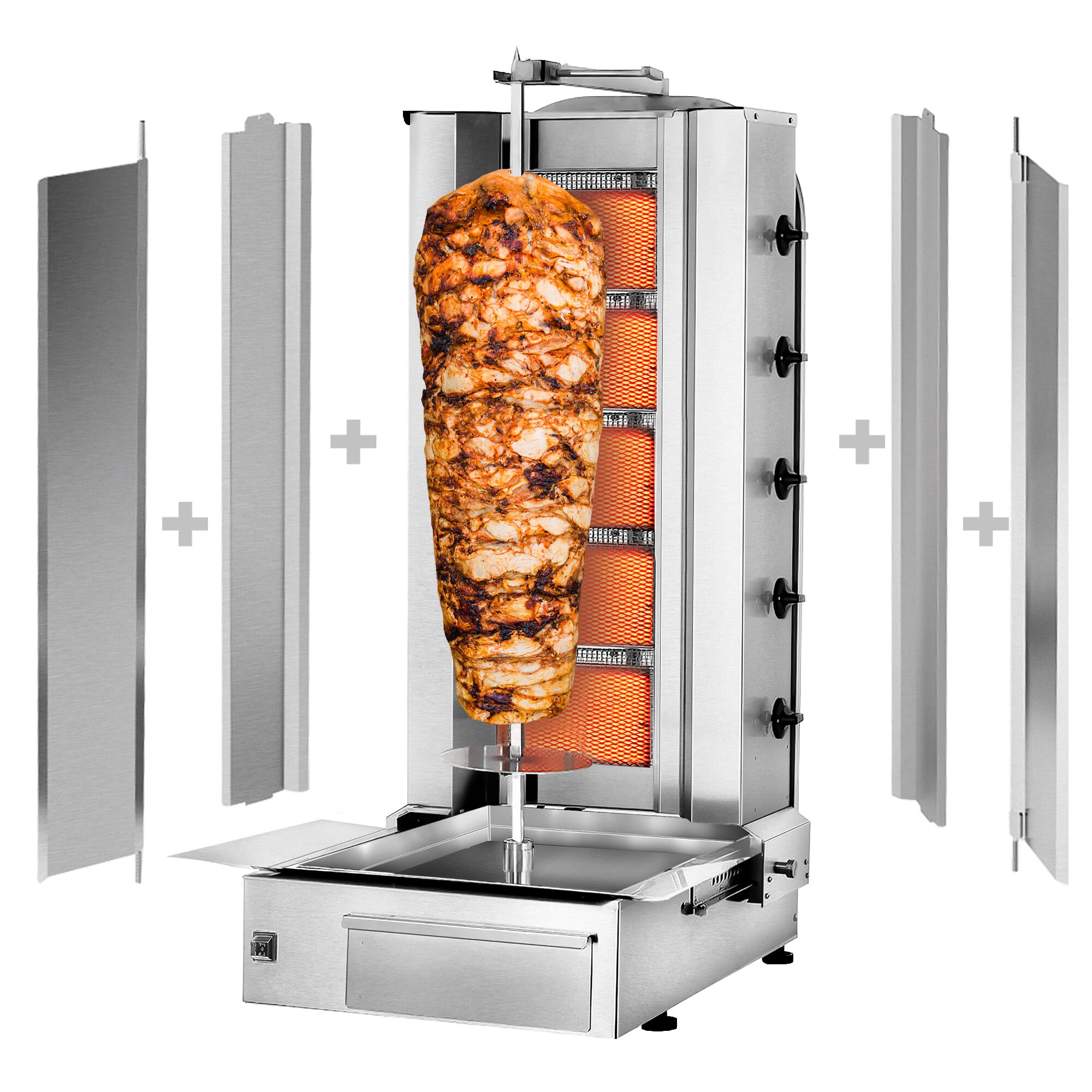 Gaasikebabigrill 5 põletit